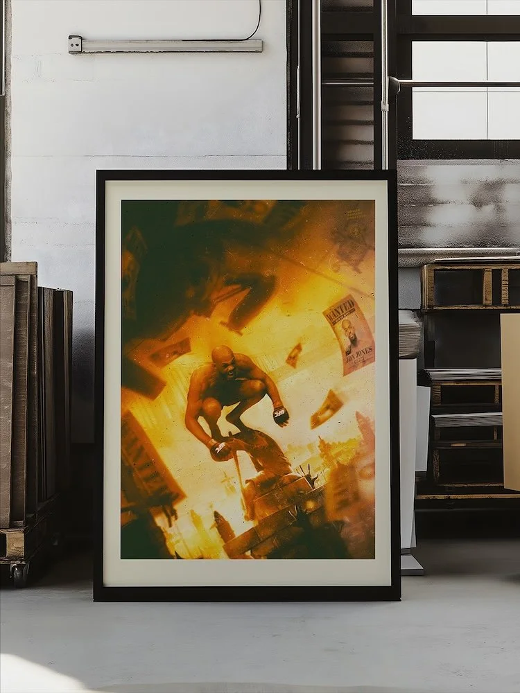 Jon Jones Merch Tshirt UFC Bones light heavyweight Goat Champion knockout striking mma fighter bdcmma brain damage creative poster mixed martial art collectible combat sports training undefeated