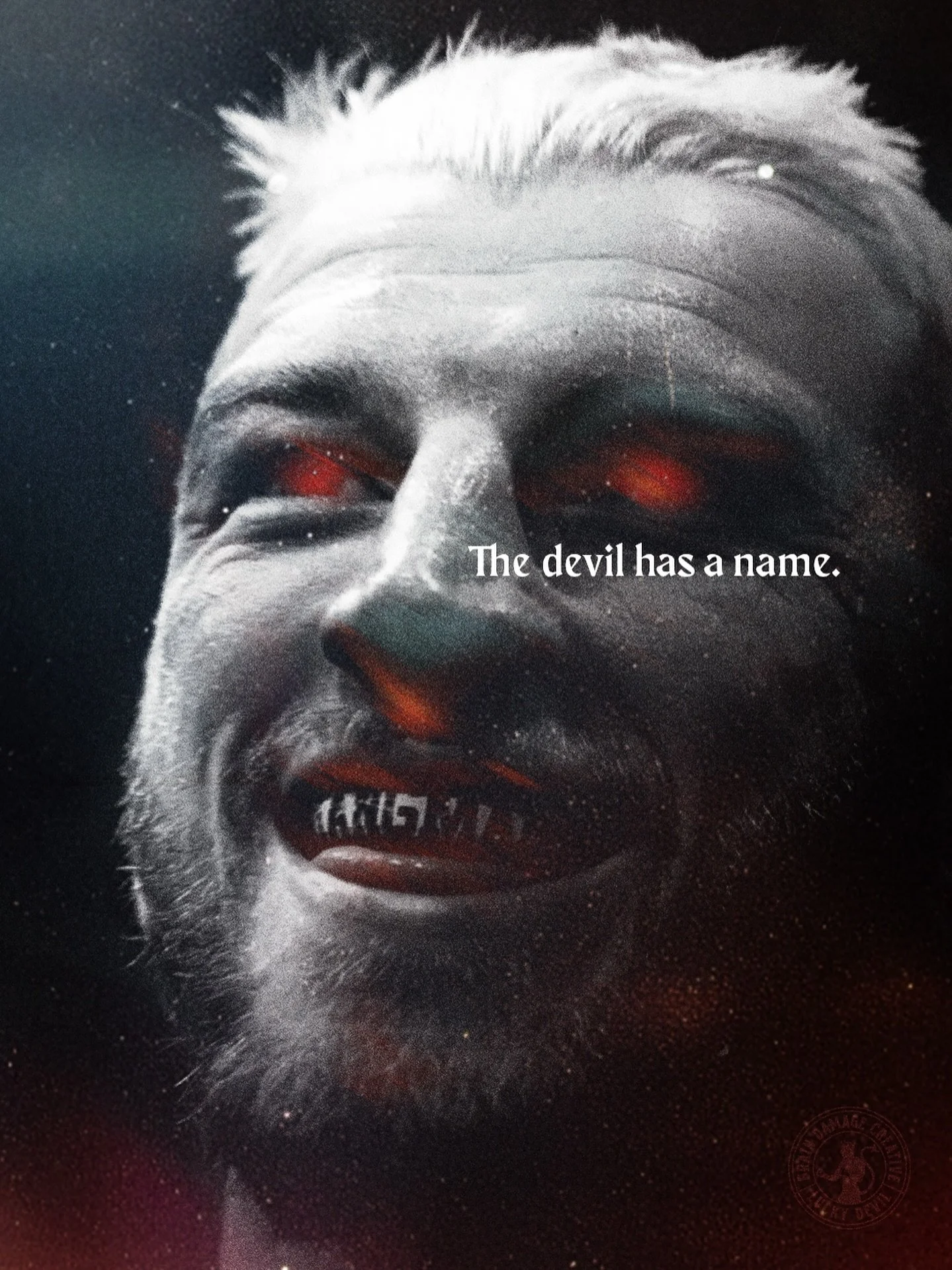 Happy haunting. @danhangman
#DanHooker #UFCQatar #ufc #braindamagecreative