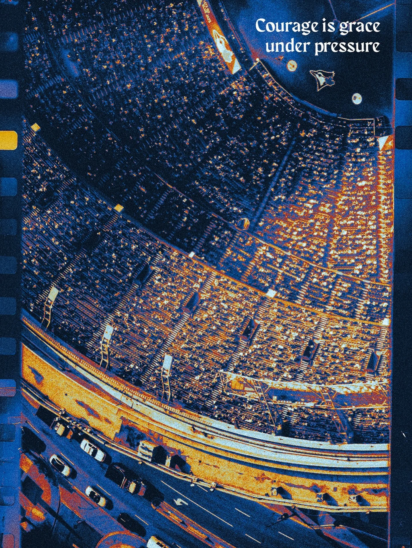 The north ain't friendly. 
#TorontoBlueJays #WantItAll #WorldSeries #VisualStorytelling #braindamagecreative