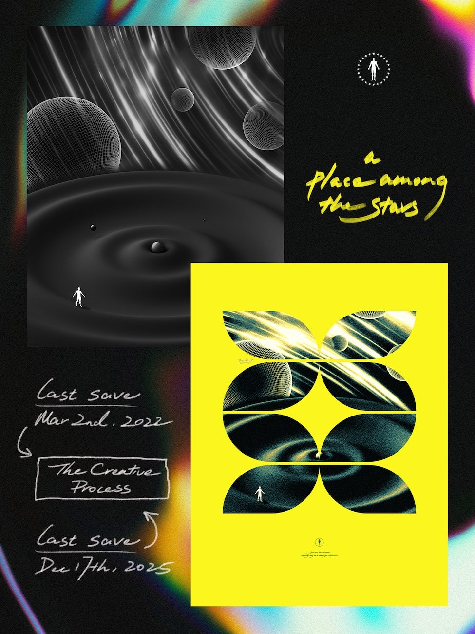 Creative Process Graphic Design Visual Storytelling lettering brain damage creative sci-fi art multiverse parallel universe science fiction futuristic 1.jpg