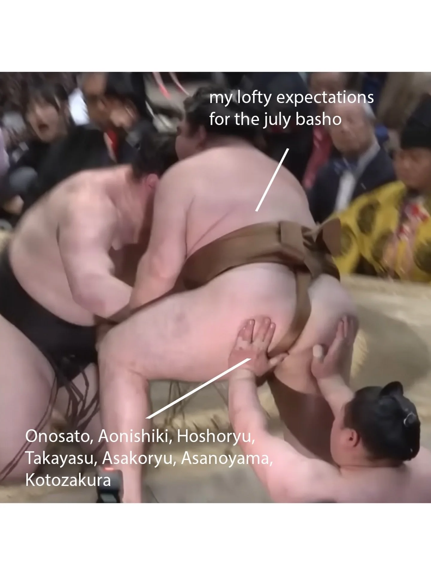 Get well soon boys 💪🏻

#NagoyaBasho #Sumo #名古屋場所 #相撲 #Makuuchi