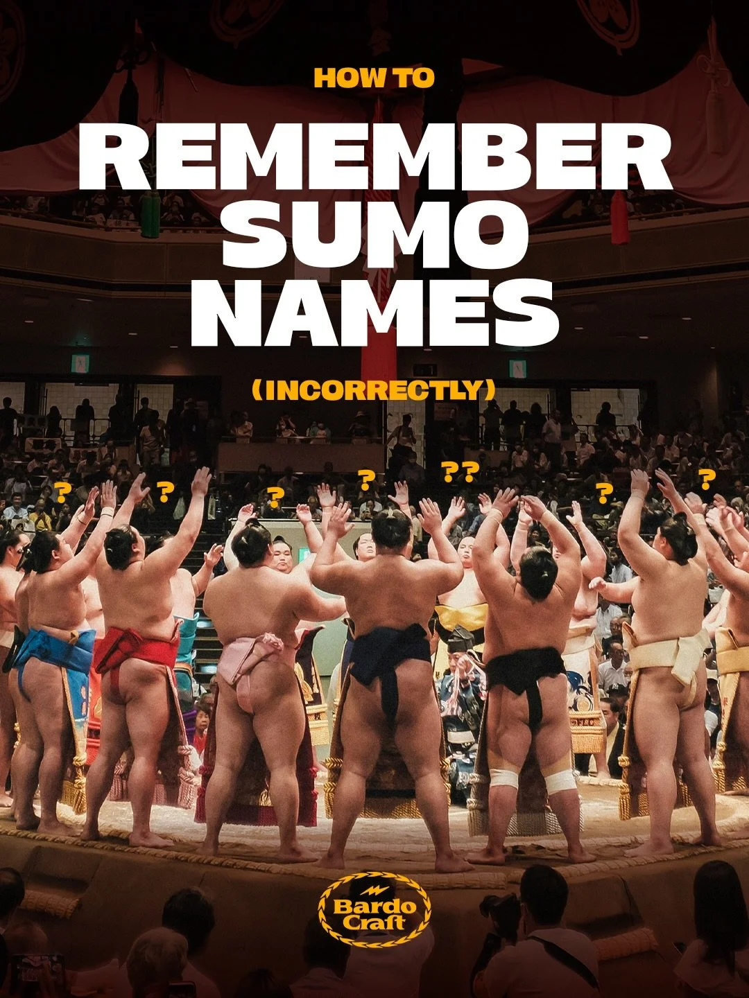 Foreign sumo fans are nothing short of detectives. We have to memorize faces, English names and even Kanji, just in case we stumble upon some juicy materials only in Japanese, all while everyone is pretty much the same shape and size. 
⚠️Caution: you