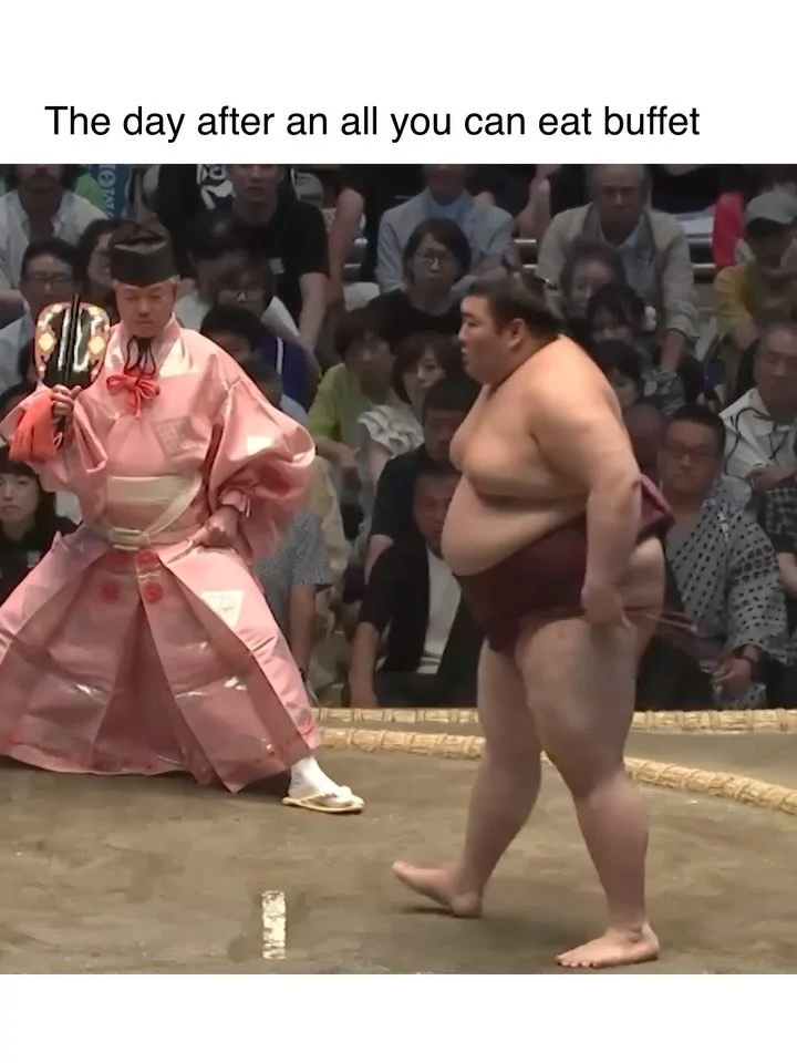 I thought Atamifuji was onto something when he started doing the &ldquo;gradual descent&rdquo;, then on day 8, my man performed the &ldquo;buffet homestretch&rdquo;. What a master piece, yall should see Kirishma&rsquo;s face, I mean tata was out ther