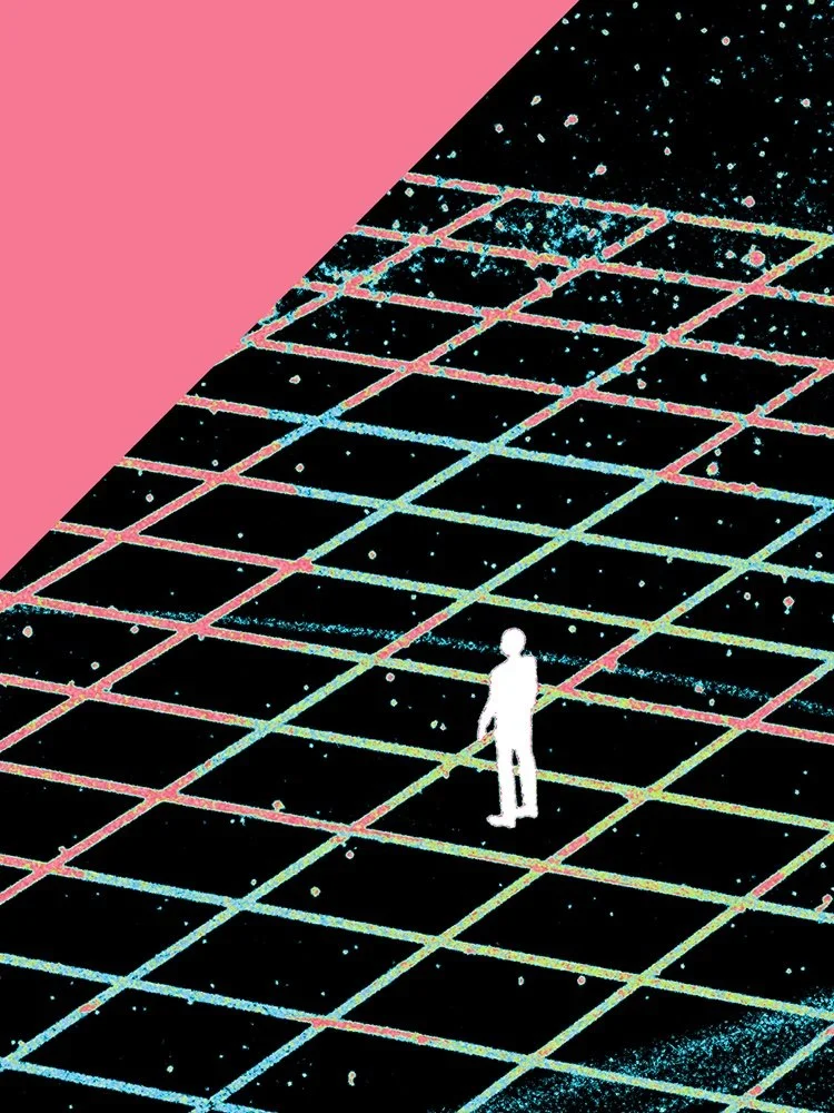 Signal in the Noise science fiction art futuristic worldbuilding sci-fi space dystopian time travel interstellar adventure TV show movie film human technology realities parallel universe cyberpunk