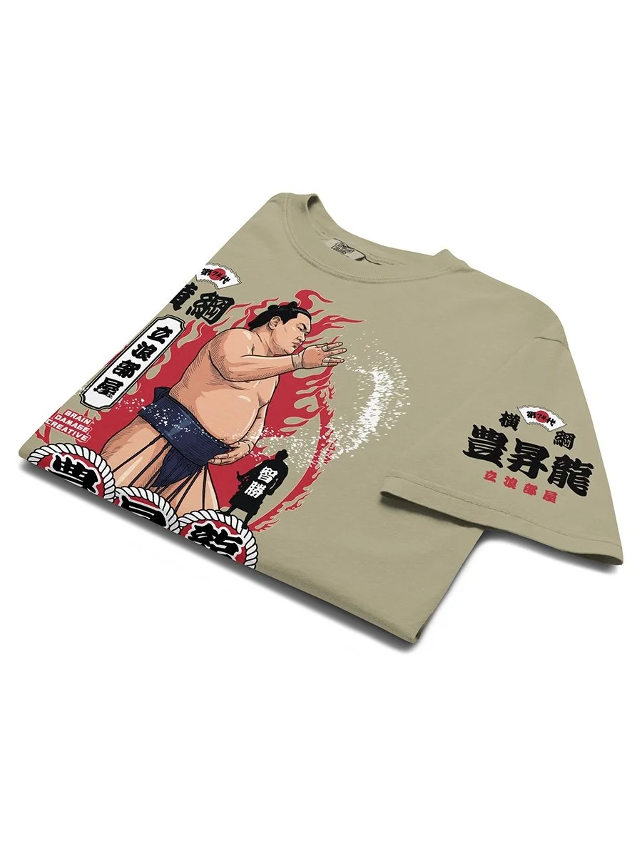 hoshoryu sumo wrestler tshirt grand sumo rikishi shirt hoshoryu tomokatsu sumo tee japanese sumo fan apparel mongolian rikishi shirt 大相撲 豊昇龍 力士 tシャツ 相撲 ファン グッズ 日本 相撲 トーナメント スポーツ シャツ