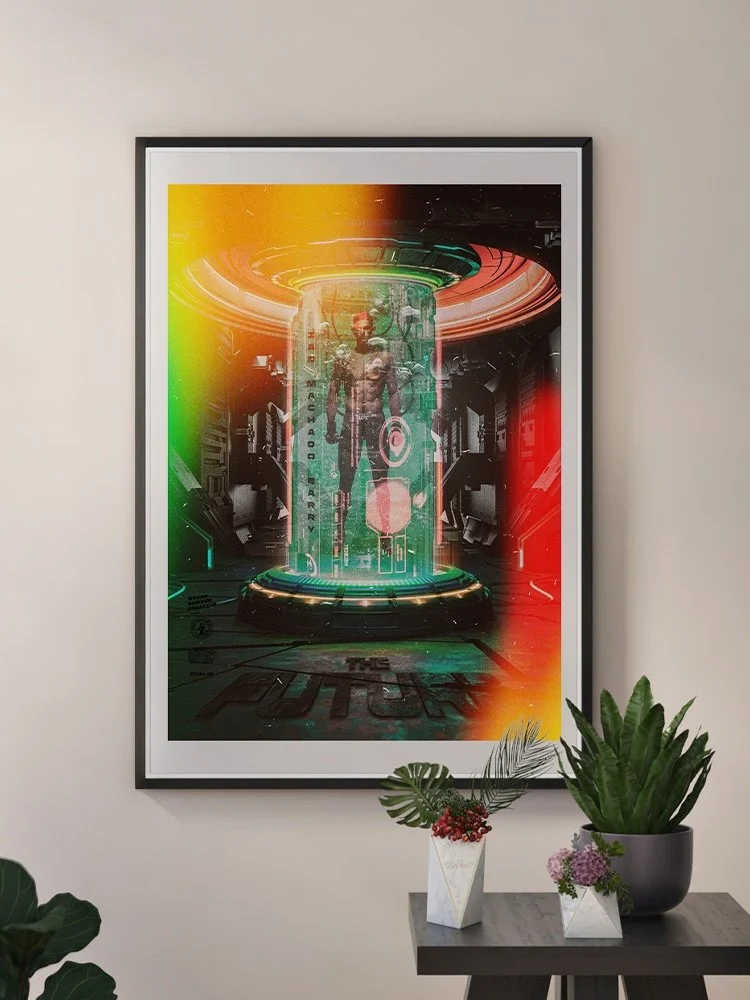 Ian Machado Garry UFC merch fighting Irish poster mma training combat sport bdcmma brain damage creative