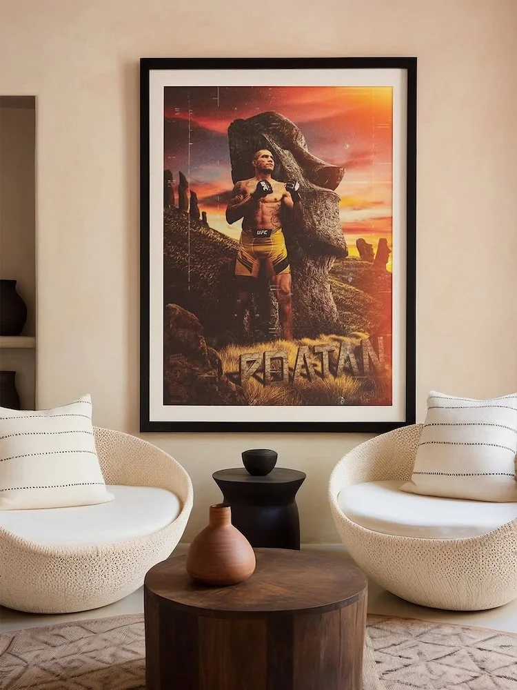 White House ufc Freedom 250 wall art