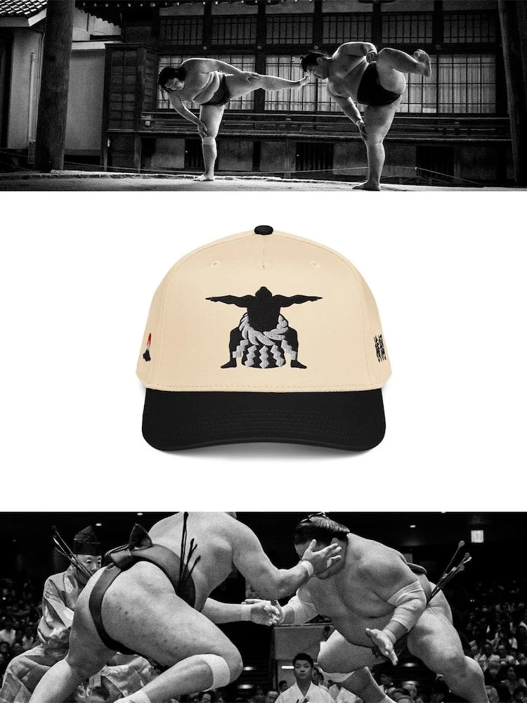 Yokozuna Rikishi Japan Sumo Snapback Hat 大相撲 力士 横綱 ストリート キャップ Japanese Grand Sumo basho tournament Cap sumall apparel rikishi edo style streetwear fan merch 大の里 豊昇龍 照ノ富士 稀勢の里 鶴竜 日馬富士 白鵬翔 朝青龍 安青錦 新大