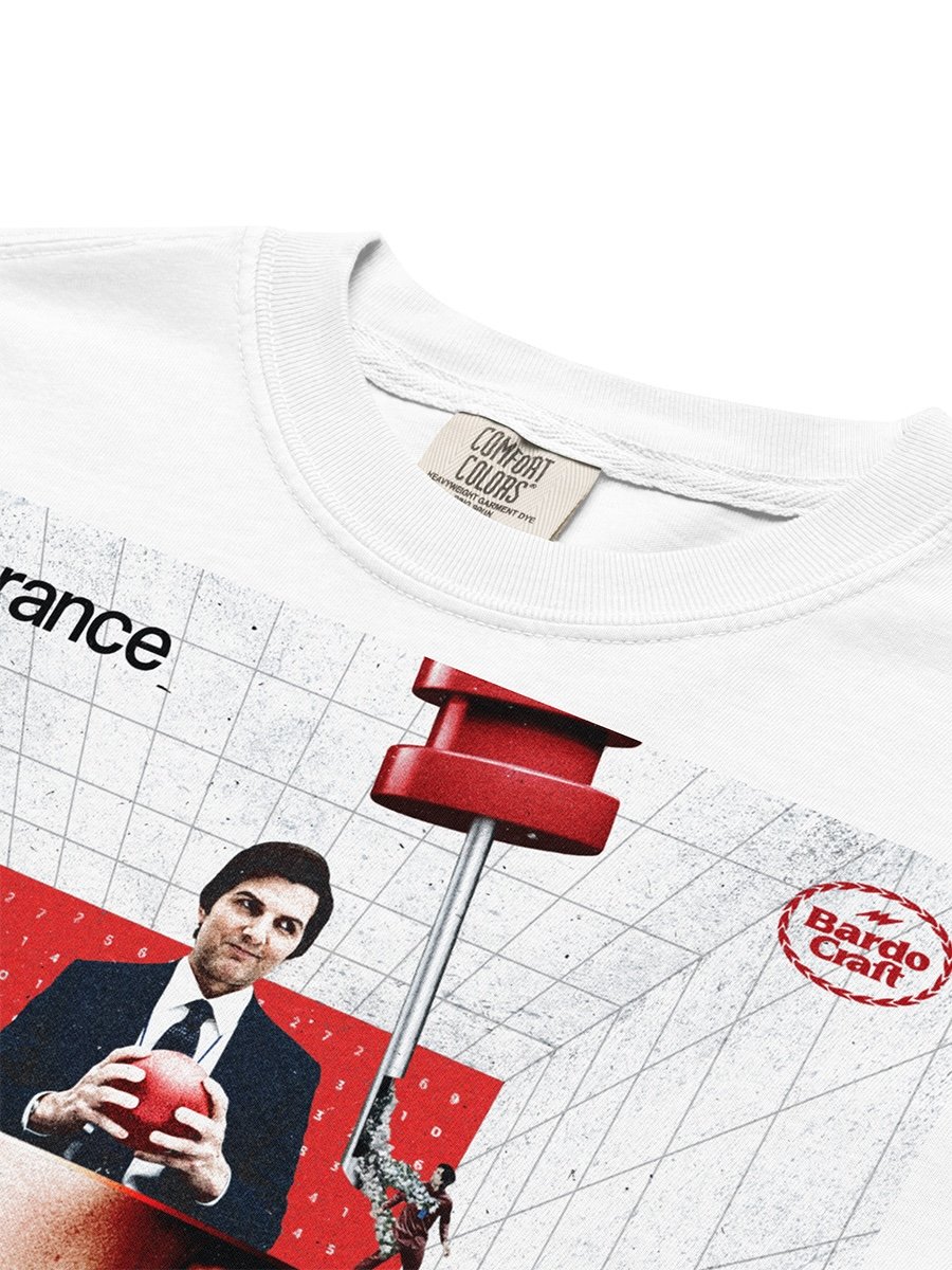 severance mark scout helly riggs t shirt apple tv plus sci fi thriller dystopian office lumon industries characters tee fan merch streetwear high quality print collectible apparel bardo craft