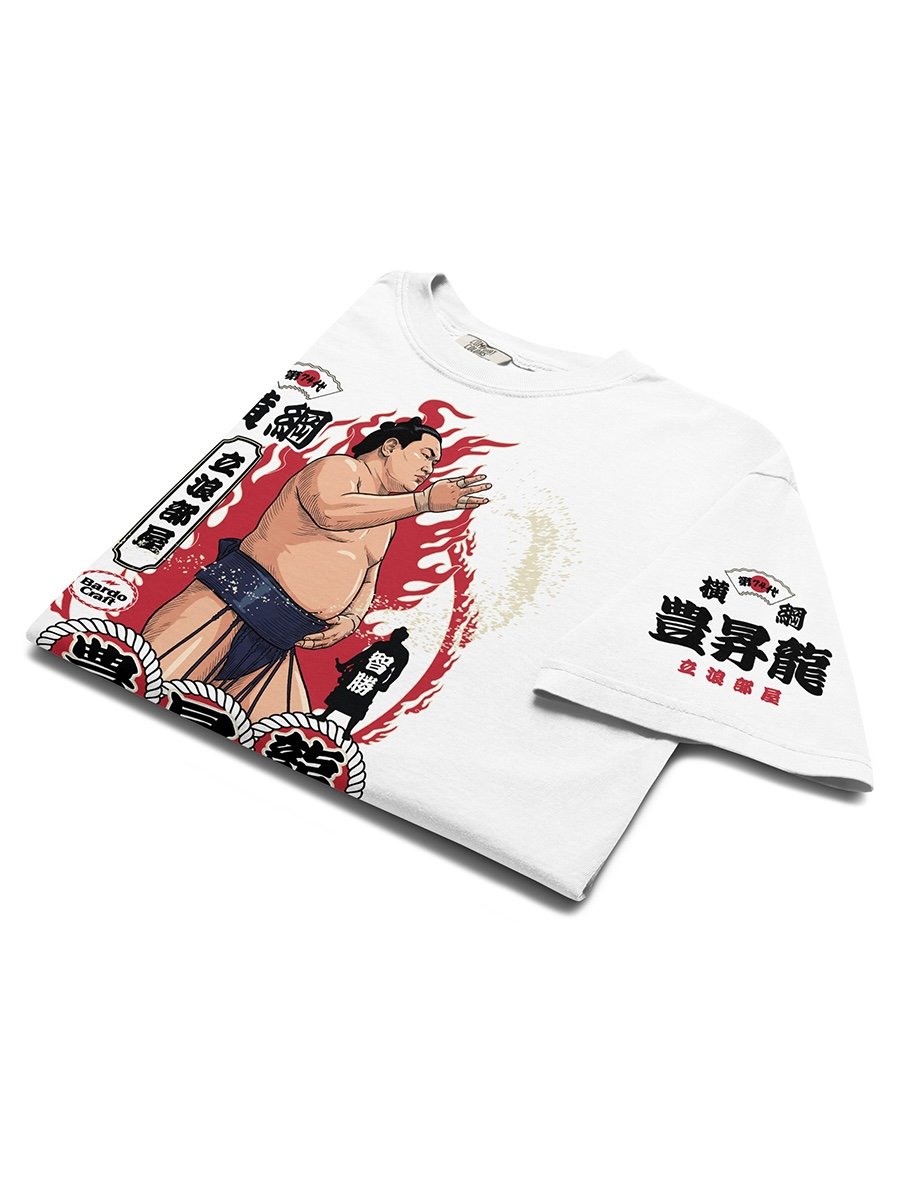 hoshoryu sumo wrestler tshirt grand sumo rikishi shirt hoshoryu tomokatsu sumo tee japanese sumo fan apparel mongolian rikishi shirt 大相撲 豊昇龍 力士 tシャツ 相撲 ファン グッズ 日本 相撲 トーナメント スポーツ シャツ bardo craft