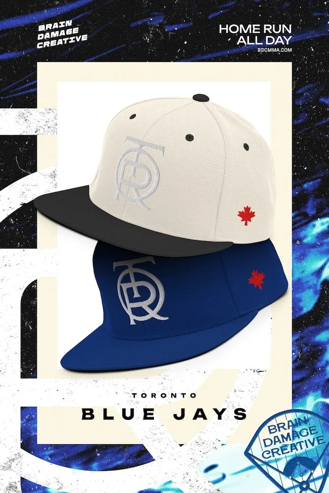 Toronto Blue Jays snapback hat Toronto hat Toronto blue baseball cap Toronto merch bardo craft bdcmma