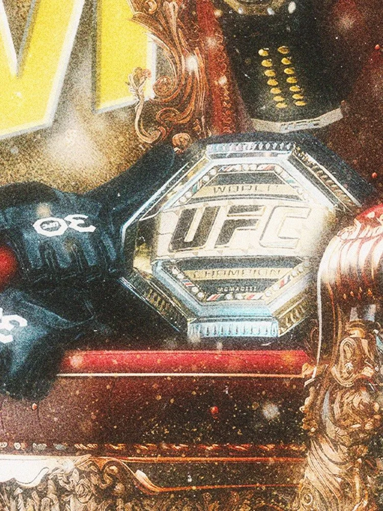 Amanda Nunes Brazilian UFC merch poster MMA bdcmma brain damage creative Female mma fighter gym combat sports wear training karate Muay Thai boxing mixed martial art jiu jitsu apparel