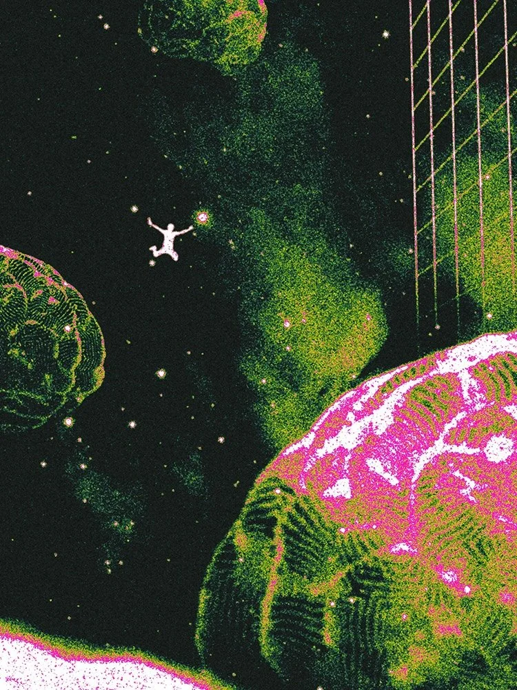 Nightcall science fiction art futuristic worldbuilding sci-fi space dystopian time travel interstellar adventure TV show movie film human technology realities parallel universe cyberpunk galactic