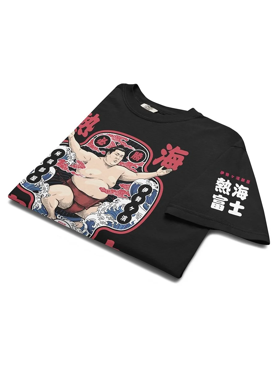 Atamifuji Sakutaro sumo wrestler tshirt 熱海富士 朔太郎 日本相撲協会 伊勢ヶ濱部屋 Tシャツ 前頭筆頭 大関 横綱 大相撲力士 新着商品 japanese grand sumo tournament sumall apparel rikishi edo style streetwear fan sweatshirt merch japan basho