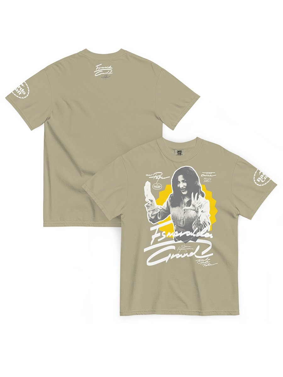 esmeralda grand the paper series tshirt tv show graphic tee esmeralda grand shirt the paper comedy series apparel fan merch entertainment clothing office mockumentary style tee bardo craft