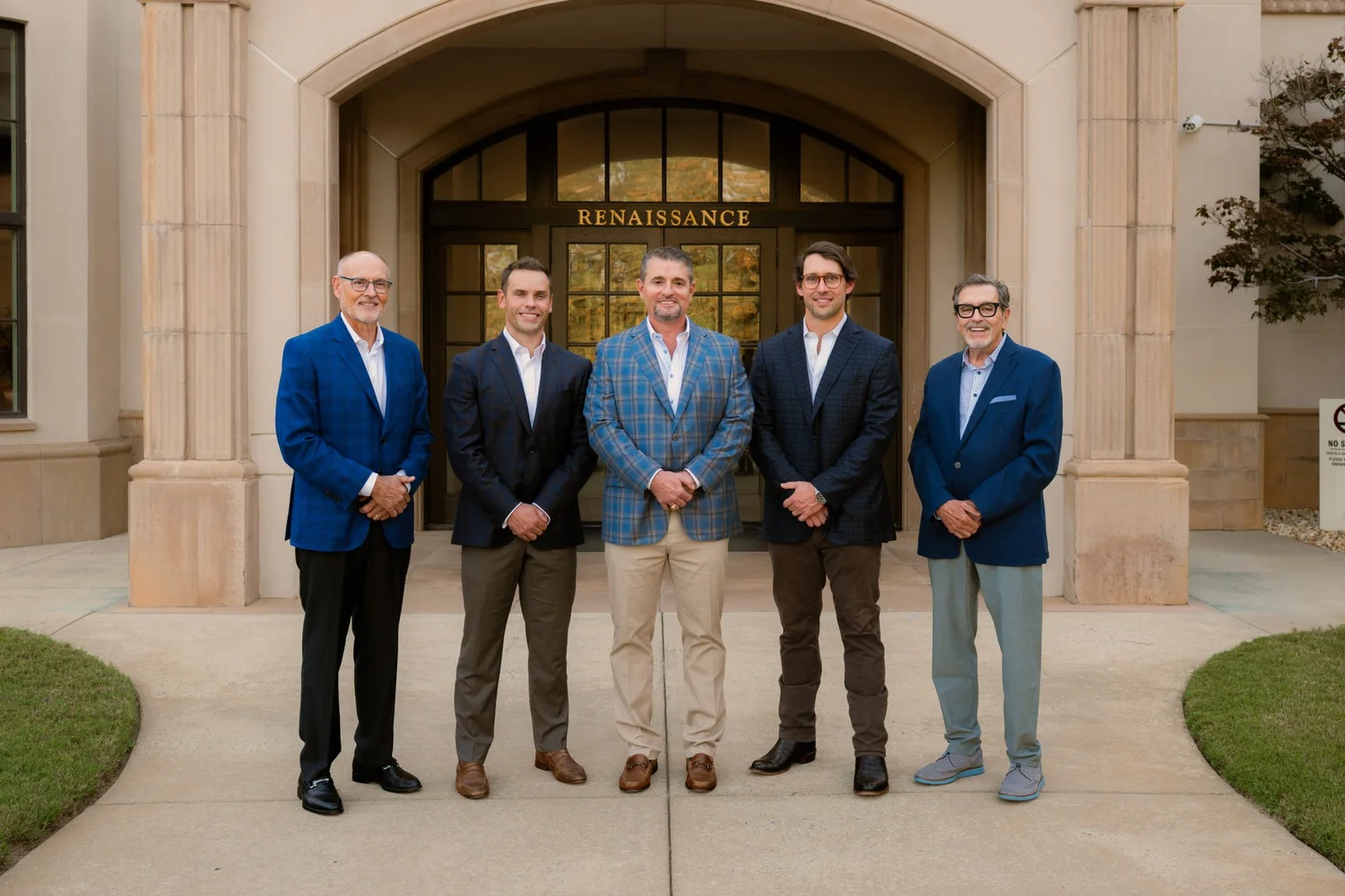 Renaissance Plastic Surgery surgeons outside the Renaissance office in Macon