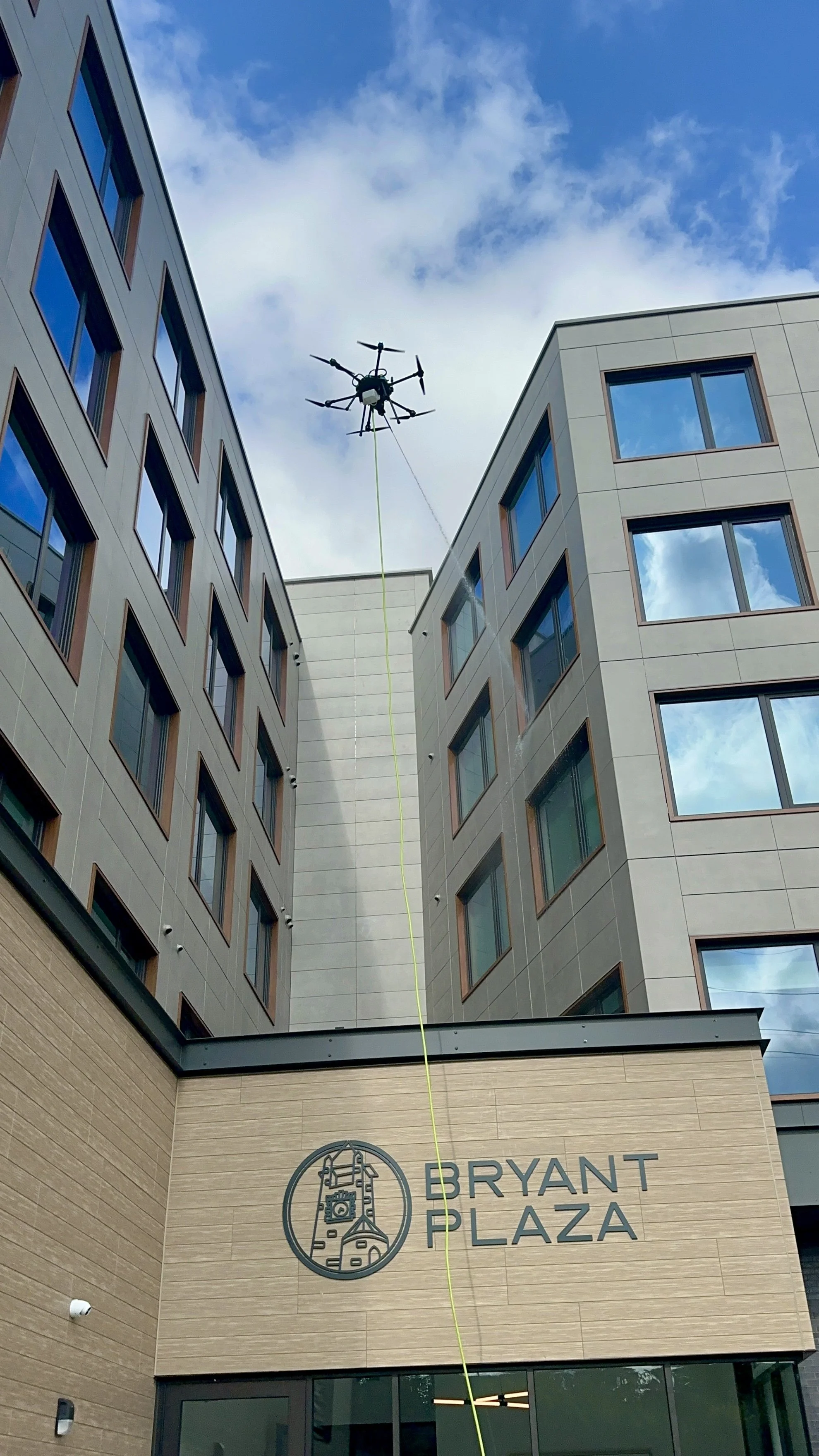 drone cleaning New York