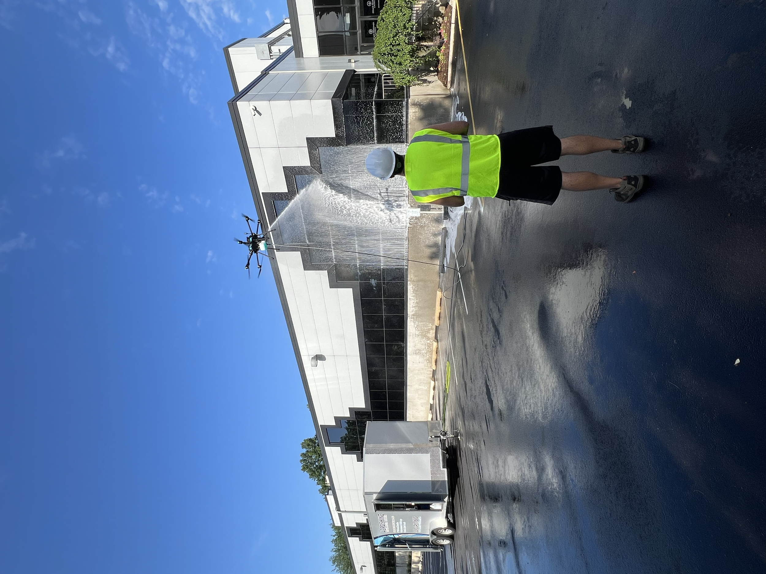 commercial cleaning nj drones