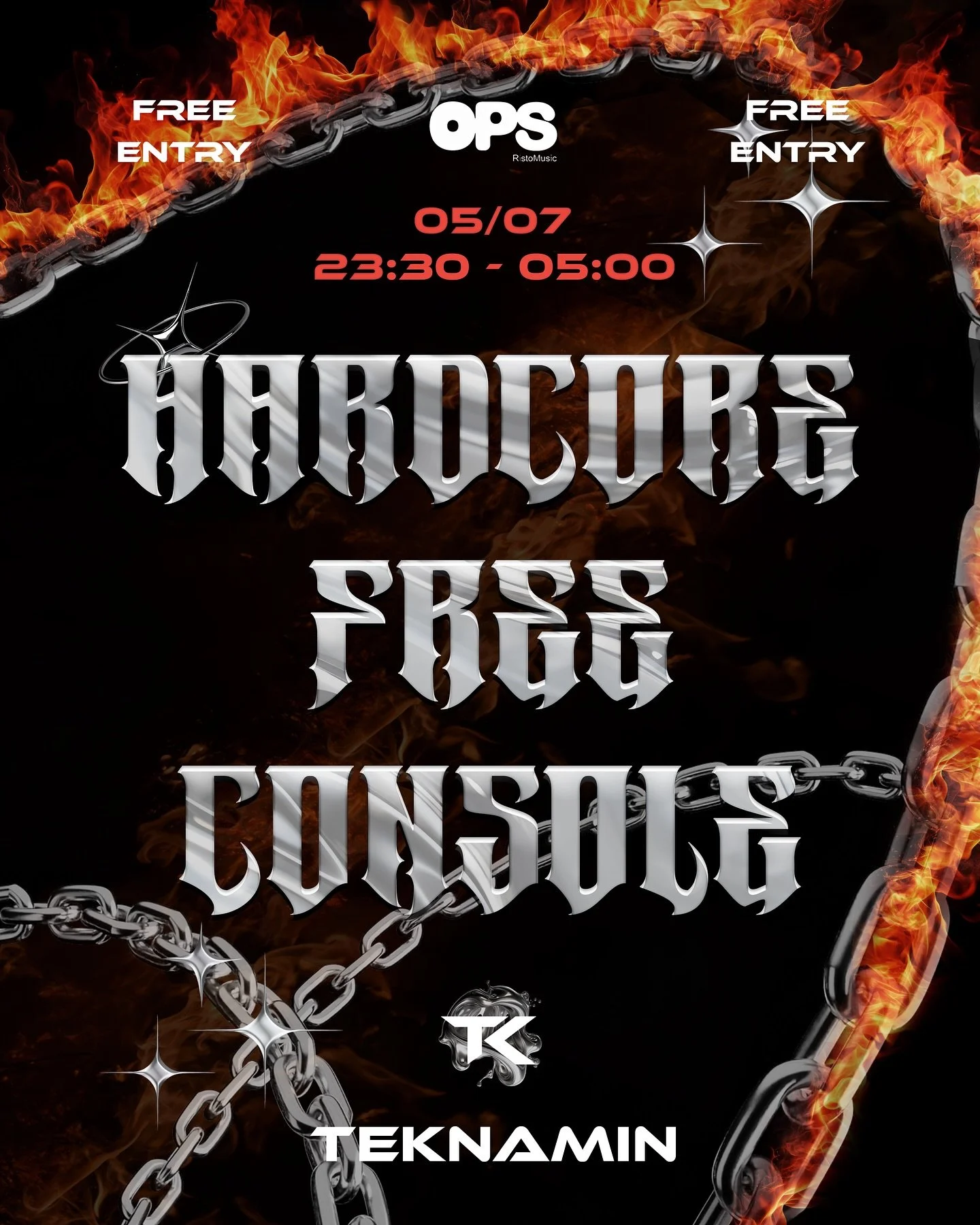 🆓𝐇𝐀𝐑𝐃𝐂𝐎𝐑𝐄 𝐅𝐑𝐄𝐄 𝐂𝐎𝐍𝐒𝐎𝐋𝐄🆓

Il terzo capito del FREE CONSOLE &egrave; targato HARDCORE🔥

‼️Le regole sono sempre le stesse:
la console sar&agrave; l&rsquo;ibera per tutti i DJ che vogliono mostrare il loro talento, potendosi segnar