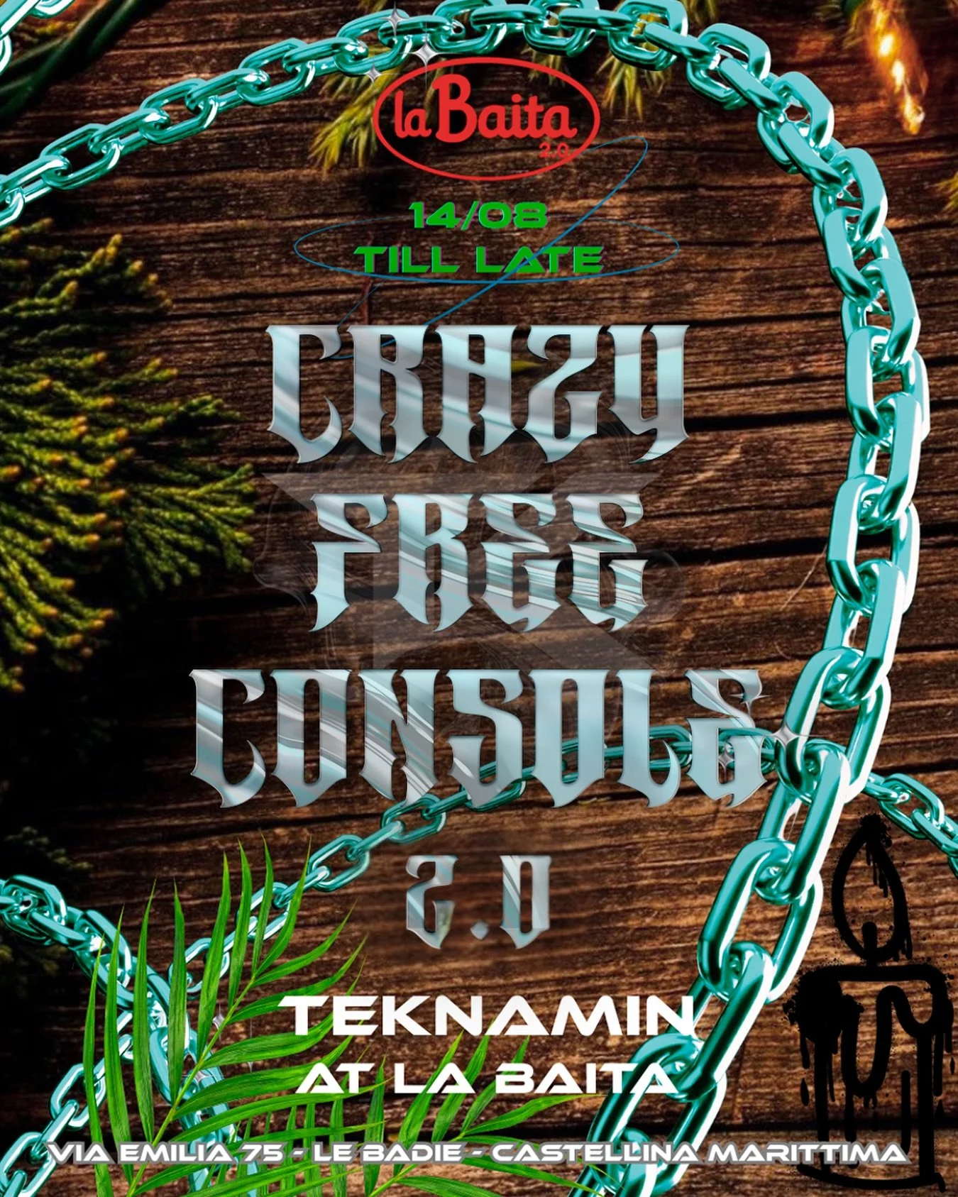 🐦&zwj;🔥𝐂𝐑𝐀𝐙𝐘 𝐅𝐑𝐄𝐄 𝐂𝐎𝐍𝐒𝐎𝐋𝐄 𝟐.𝟎🐦&zwj;🔥
✍️𝐂𝐀𝐏𝐈𝐓𝐎𝐋𝐎 𝐕𝐈

𝗡𝗘𝗪 𝗟𝗢𝗖𝗔𝗧𝗜𝗢𝗡

📍𝘃𝗶𝗮 𝗘𝗺𝗶𝗹𝗶𝗮 𝟳𝟱 - 𝗹𝗲 𝗯𝗮𝗱𝗶𝗲 - 𝗰𝗮𝘀𝘁𝗲𝗹𝗹𝗶𝗻𝗮 𝗺𝗮𝗿𝗶𝘁𝘁𝗶𝗺𝗮

Sabato la nostra domanda &egrave; stata:
&gt;&gt;&ldq