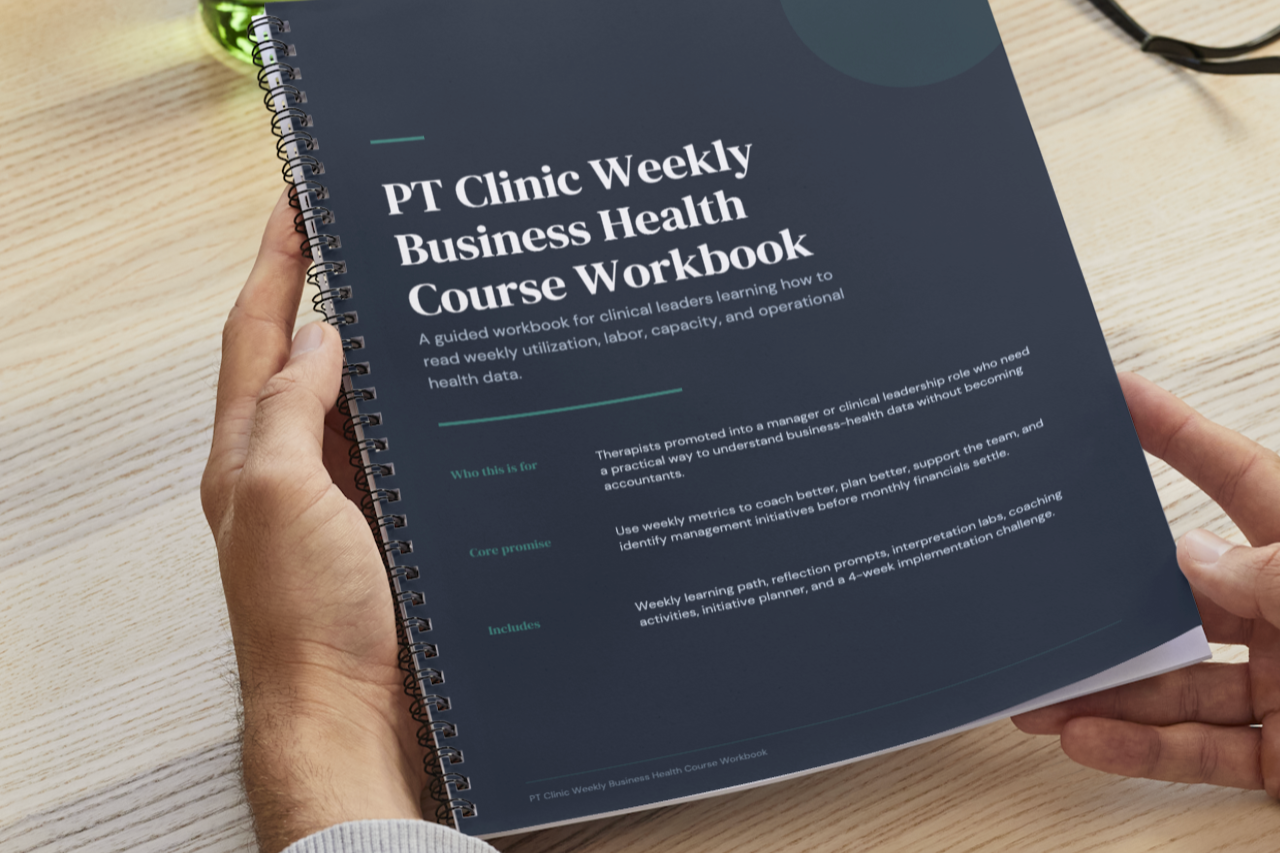 PT Clinic Weekly Business Health Course