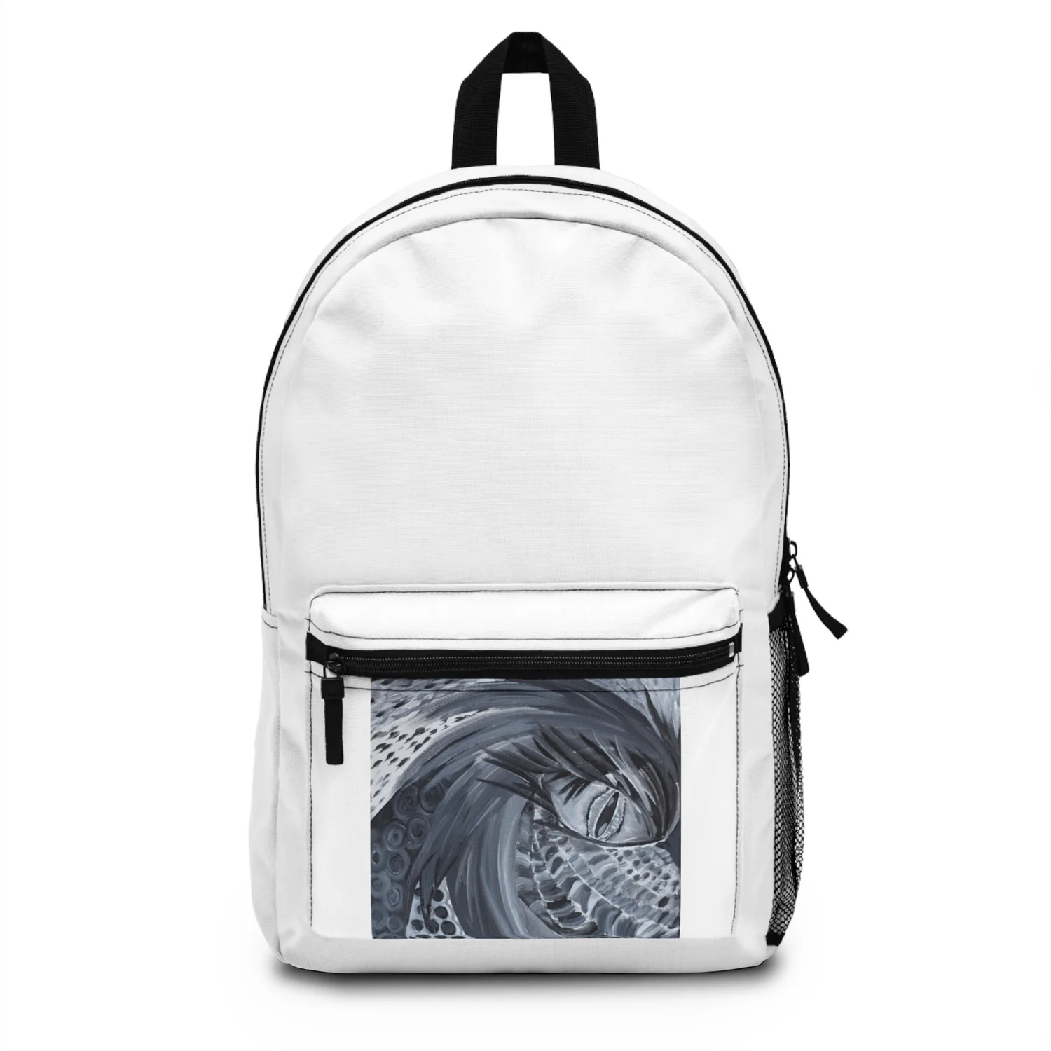 White Graphic Backpack for Everyday Use ReFraction™ Packable Backpack – Matador main image 3