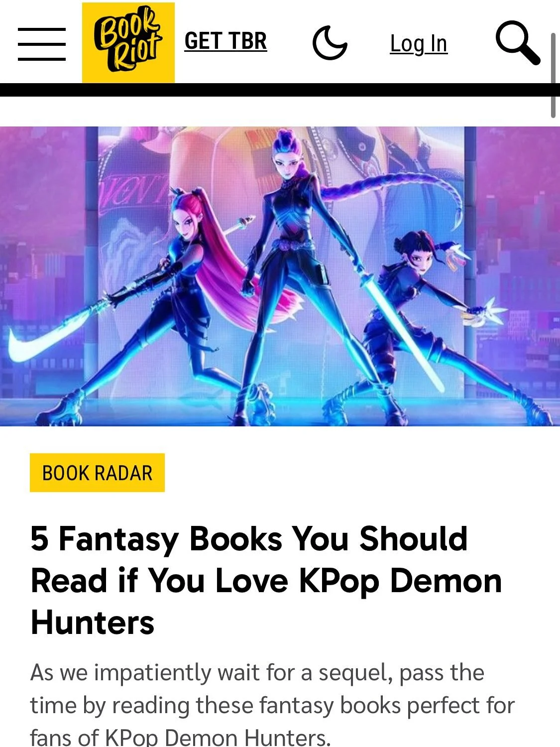 Shout out to all my fellow #kpopdemonhunters fans!

NINE TAILED is going up up up, it&rsquo;s Sunny&rsquo;s moment 😉

Please continue to shout about my Korean mythology romantasy series, Realm of Four Kingdoms, NINE TAILED, KING FORETOLD, and LIGHT 