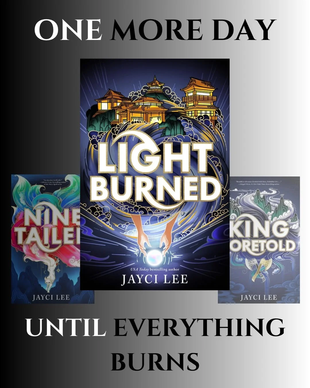 The finale to the Realm of Four Kingdoms series is just one day away&hellip;

As ancient prophecies unfold and the gods&rsquo; buried secrets emerge, Sunny and Ethan find themselves caught between duty and desire. Their fated love could be their grea