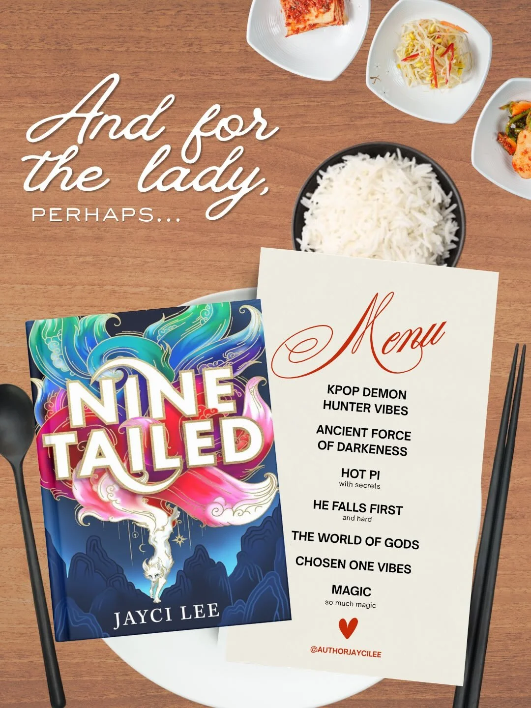 Need a cure for your K-Pop Demon Hunters hangover?

I got you, babe. I got you.

Here&rsquo;s a Korean mythology romantasy series that&rsquo;ll set you right. They&rsquo;re available in all formats including #ku so start your journey into the World o