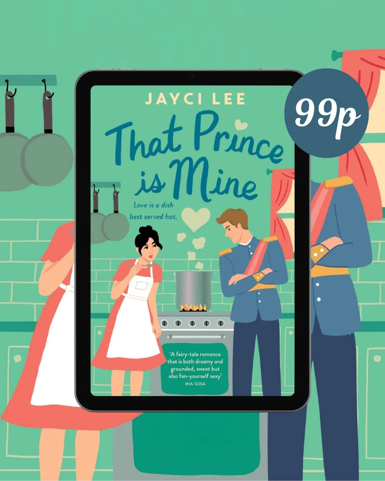 If you loved GIVE ME A REASON, my modern PERSUASION retelling, you might want to check out THAT PRINCE IS MINE, my EMMA fanfic, while it&rsquo;s on sale!

Emma is a Korean royal court cuisine instructor who has life all figured out, and Michel Cheval