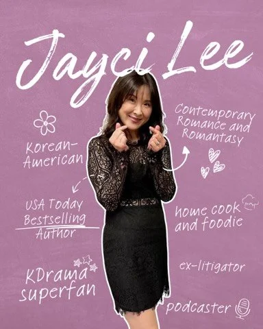 For all the new (and old) faces, it&rsquo;s time for a re-introduction 👋

Hi! I&rsquo;m Jayci Lee, your new favorite Romance author, K-drama bestie, and Korean Ajumma. 

📚 Whether you&rsquo;re here for Contemporary Romance, Romantasy, or Jane Auste