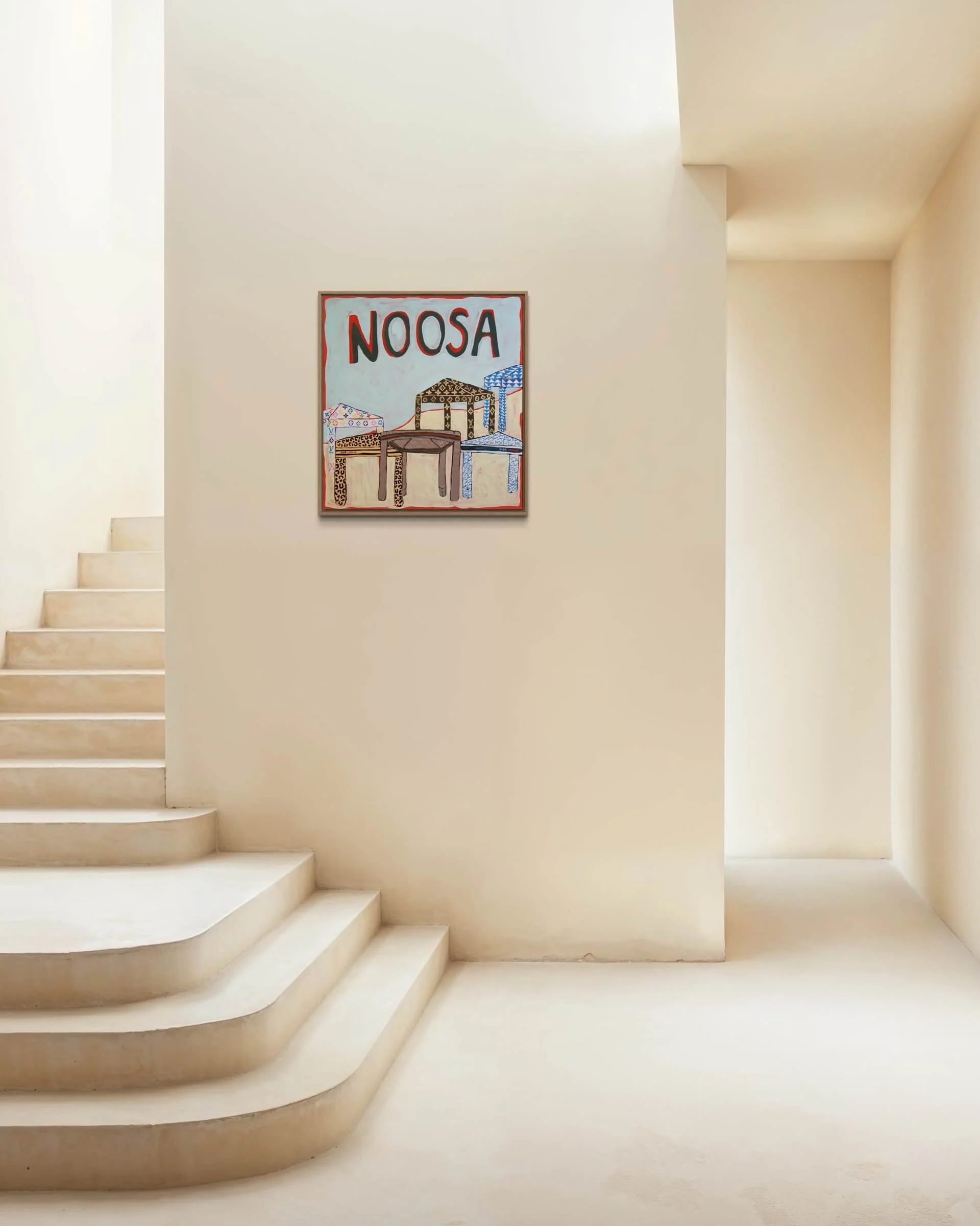 Limited edition print with certificate of authenticity - Noosa Cabana Certificate