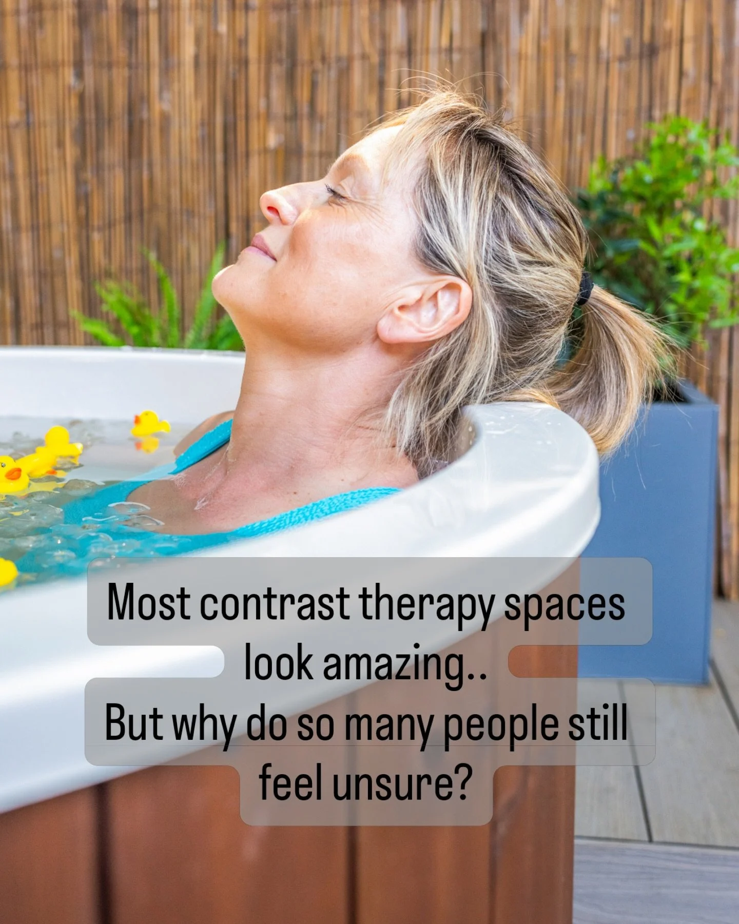 Most people think contrast therapy is simple&hellip;

Sauna. Cold plunge. Repeat.

But what I see (and what my clients tell me all the time) is something very different.

They walk into these beautiful, high-end spaces&hellip;
and end up guiding othe