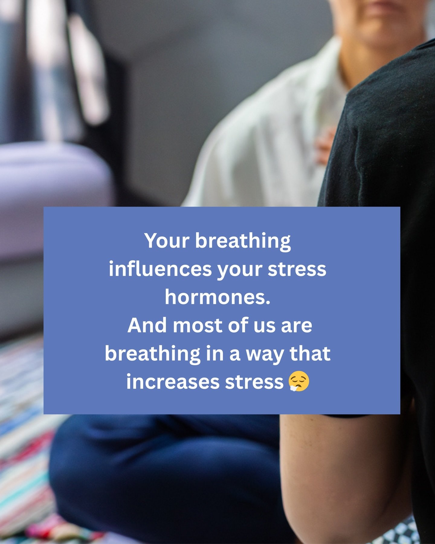 Your breathing pattern directly affects your nervous system &mdash; and your nervous system influences your hormones.

Chronic stress = elevated cortisol.
Elevated cortisol can worsen:
&bull; Hot flushes
&bull; Sleep disruption
&bull; Anxiety
&bull; 
