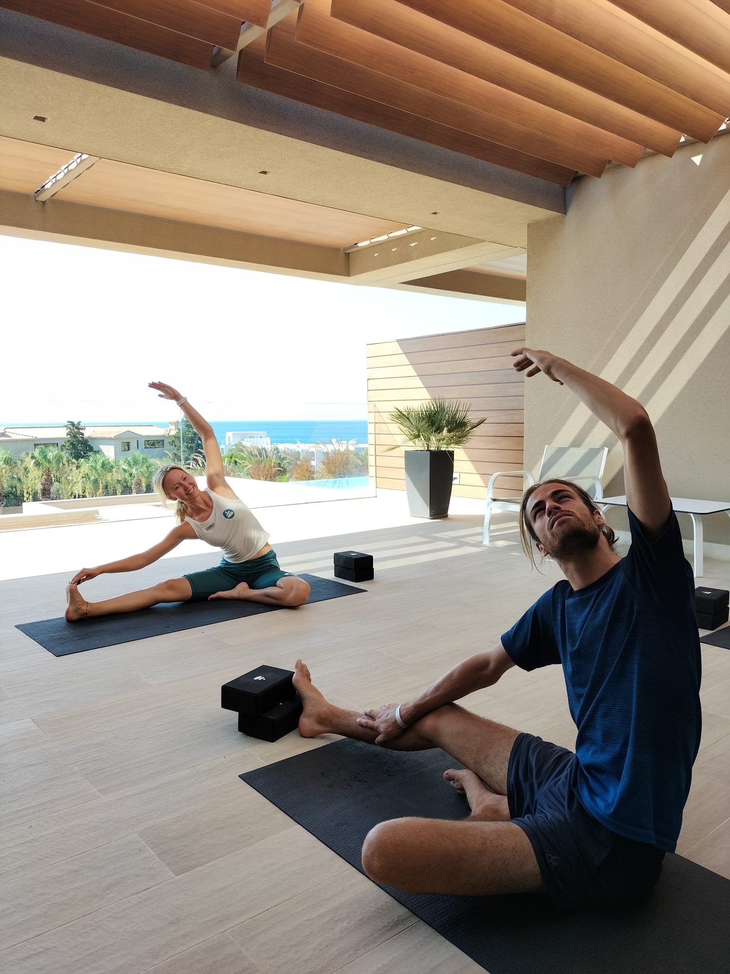 "Hotel logo/icon where Shanti Now has provided yoga and wellness services in Rhodes, Greece."