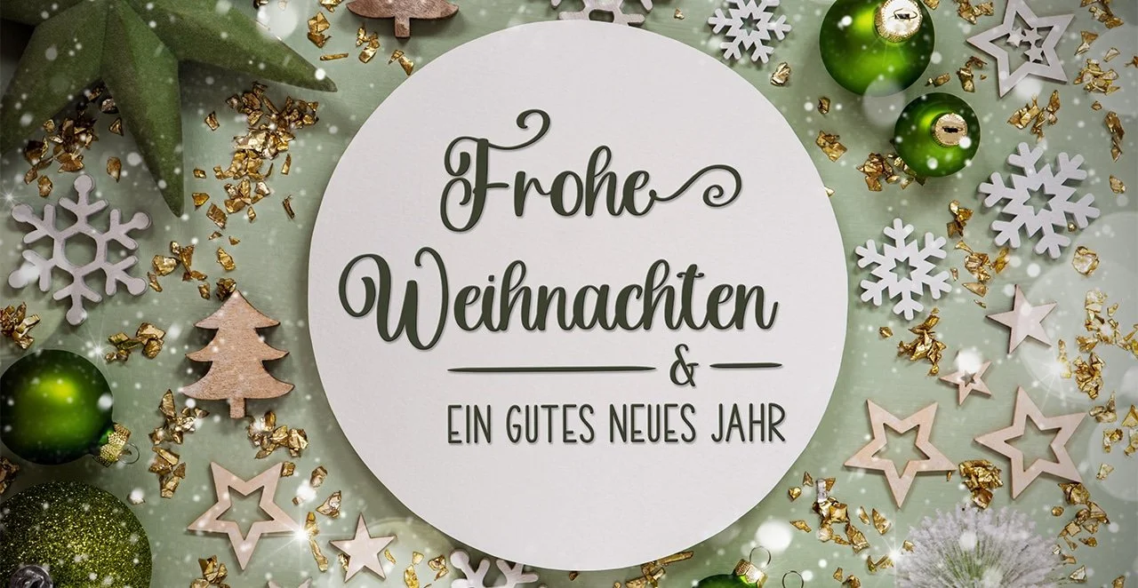 Wir machen Weinachtsferien!