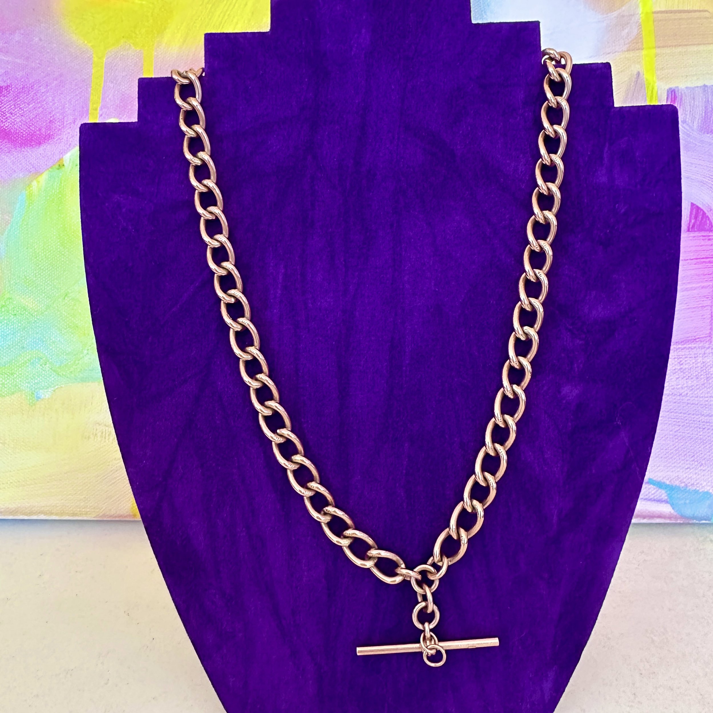 rose gold chain 9ct