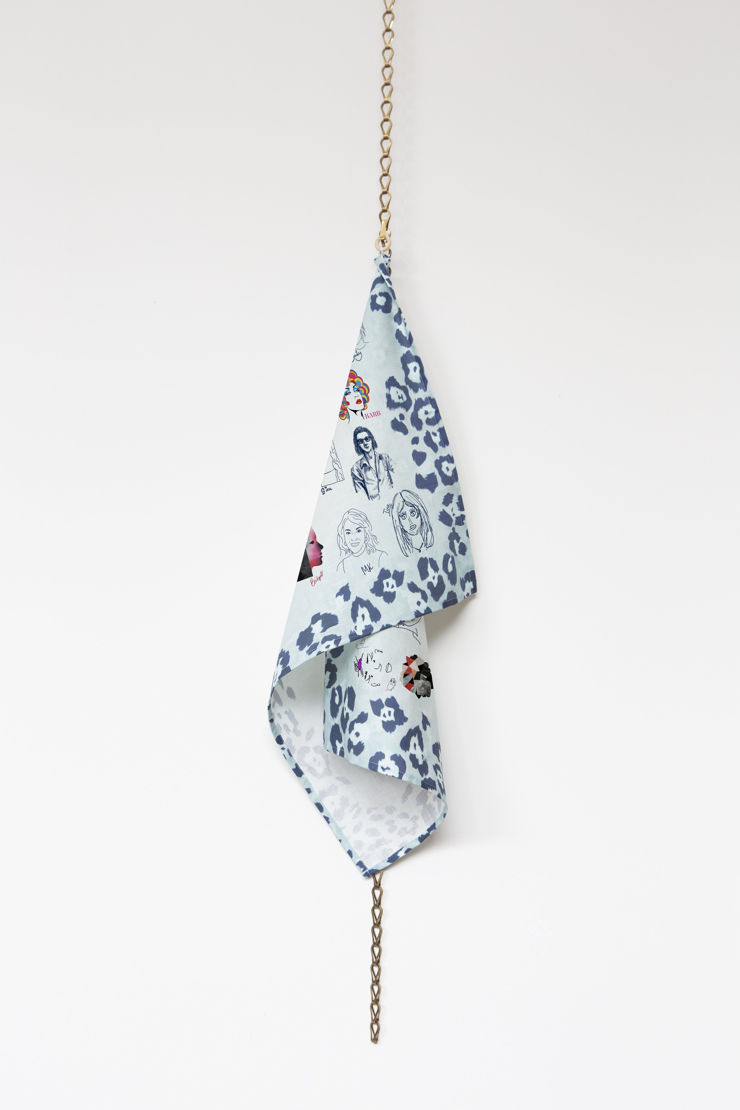 Leopard print blue mixed corner hang.jpg