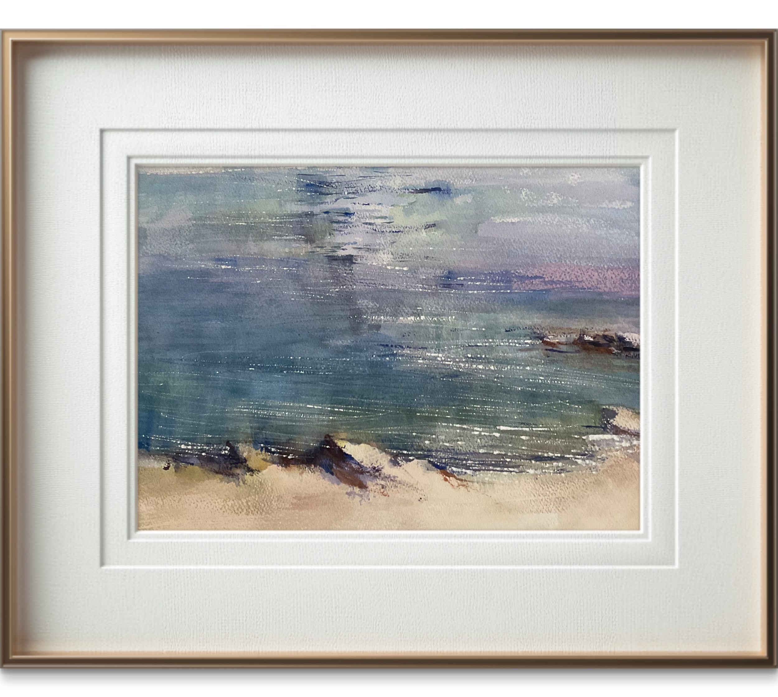 Seascape framewhite gold frame.png