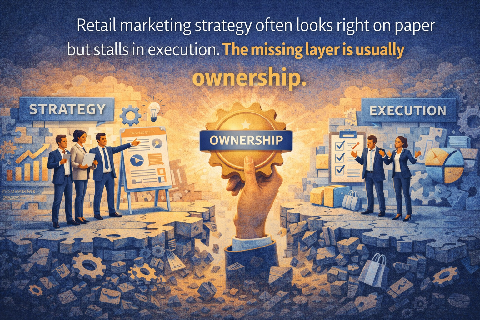 The Execution Gap in Retail Marketing: Why Strategy Stalls Without Ownership