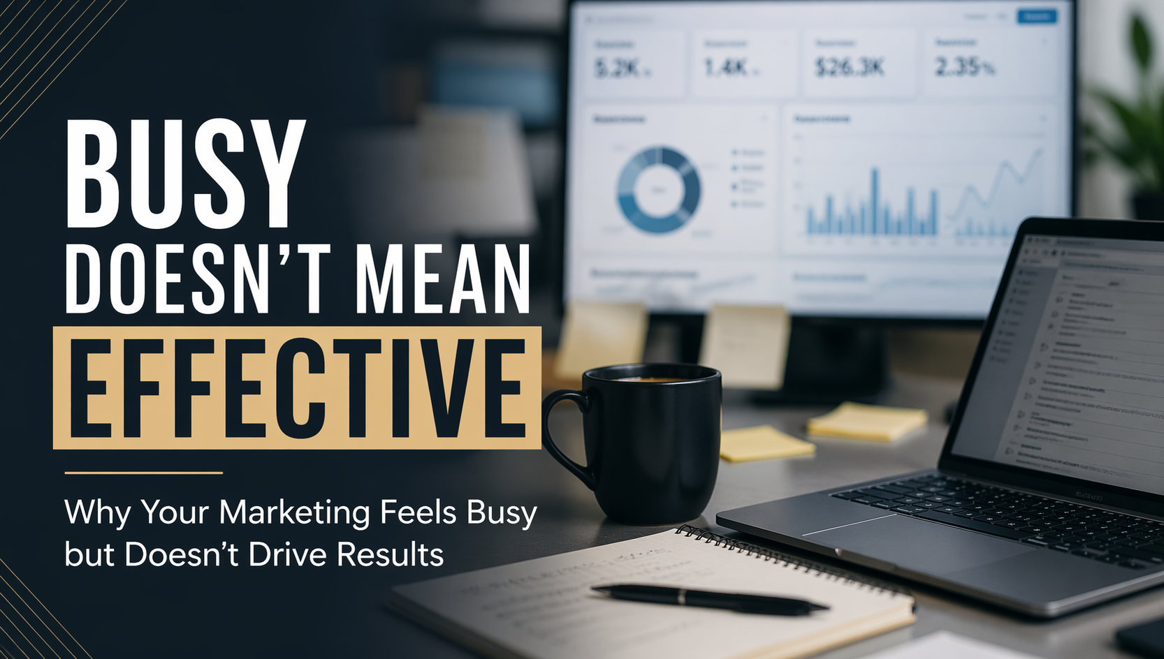 The Illusion of Effective Marketing: Why Your Strategy Feels Busy but Doesn’t Produce Results