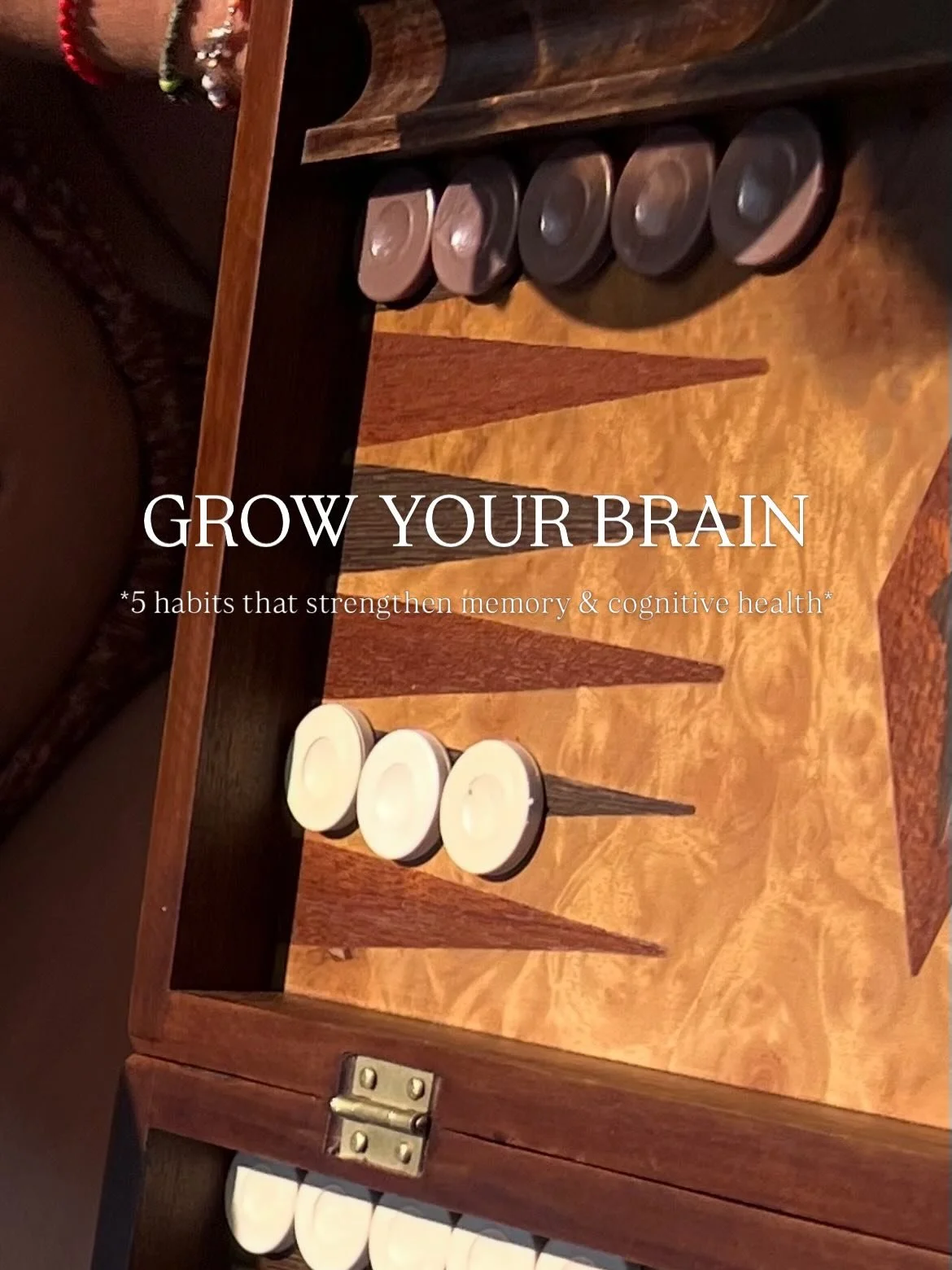 So here&rsquo;s the thing&hellip;. your brain is not fixed.

It is constantly responding to how you live.
The hippocampus ~ the part of the brain responsible for memory and learning ~ can actually grow in response to lifestyle inputs.

Neurologist Dr