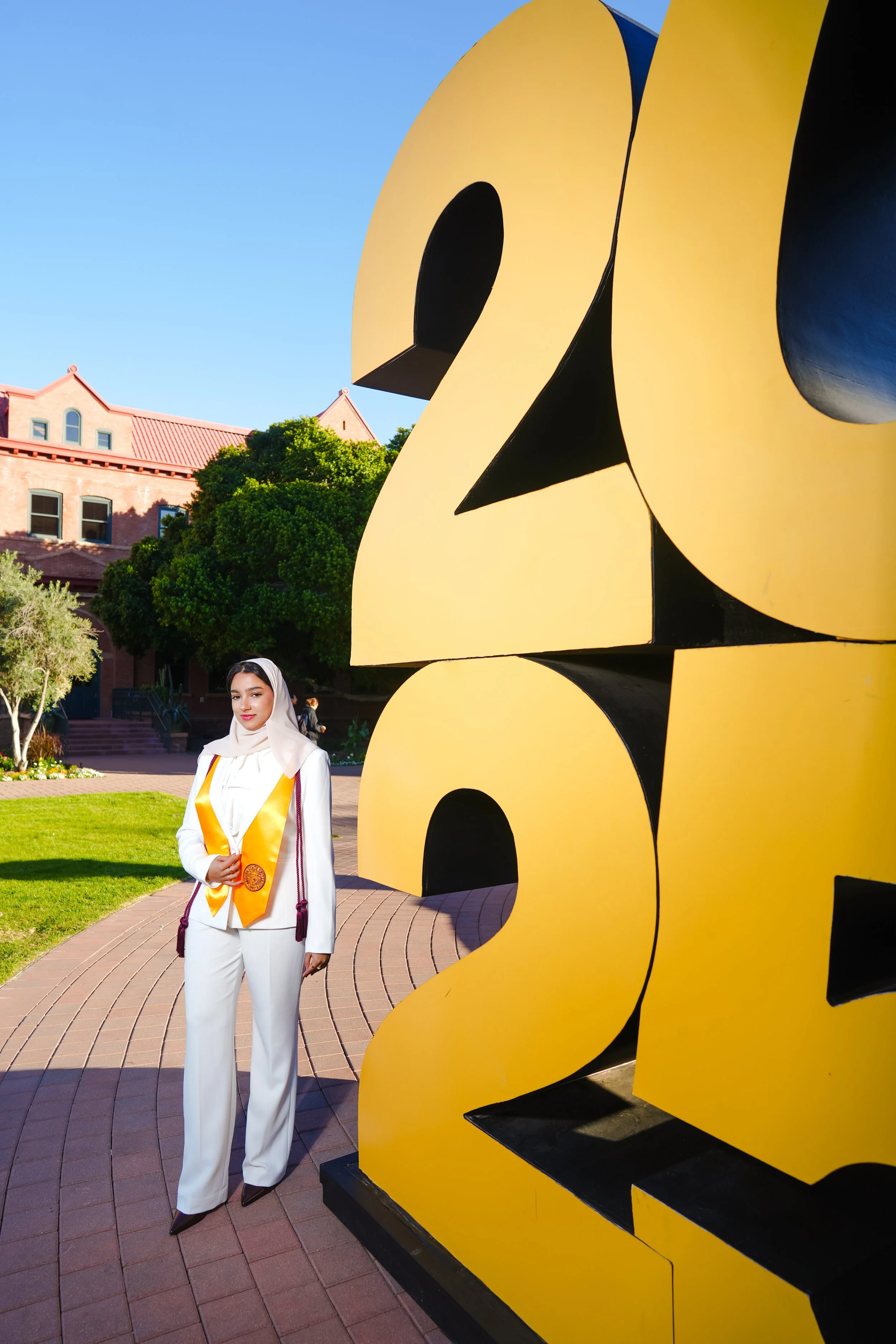 Old main ASU Graduation Shoot