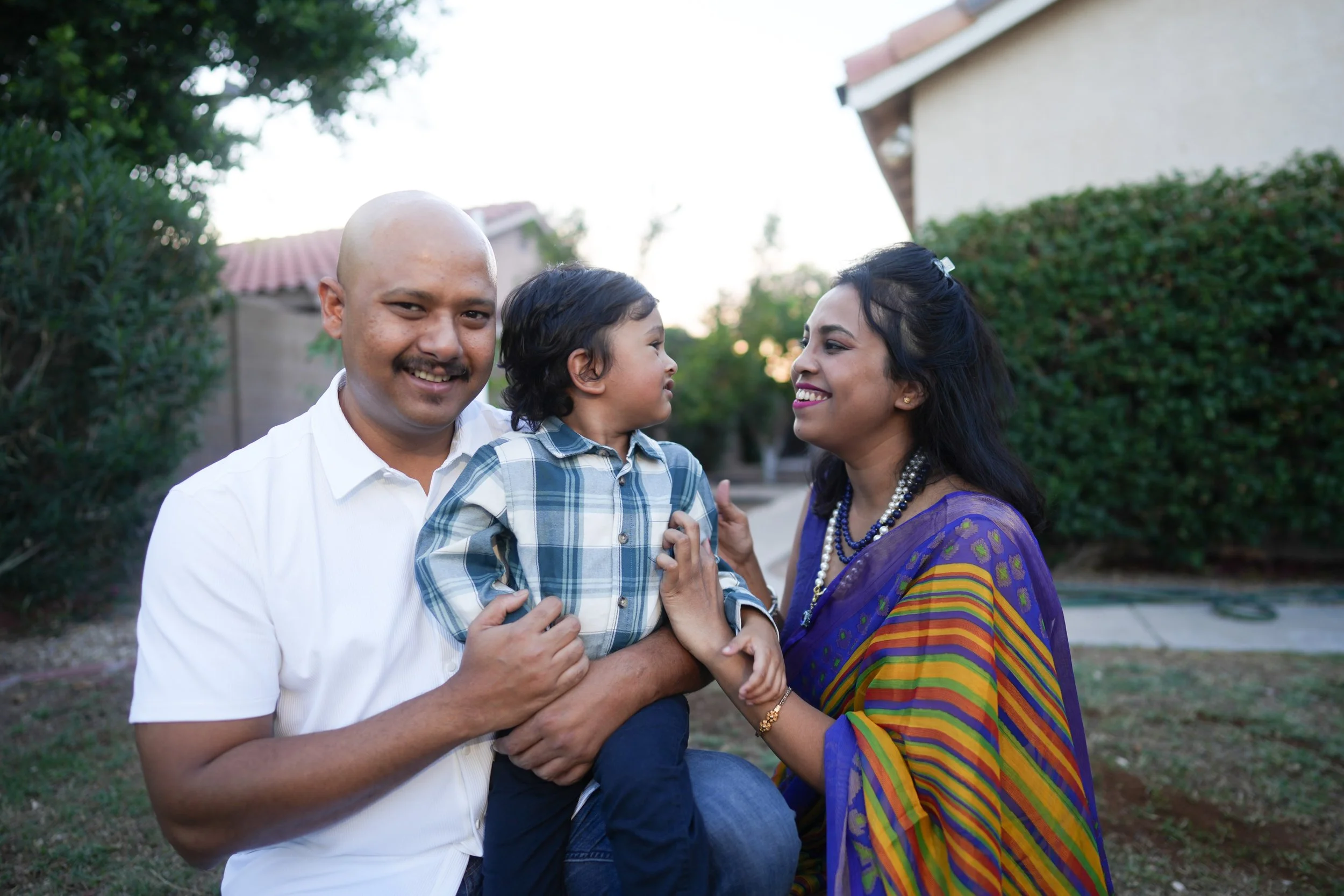 Arizona Family photos, sons birthday party