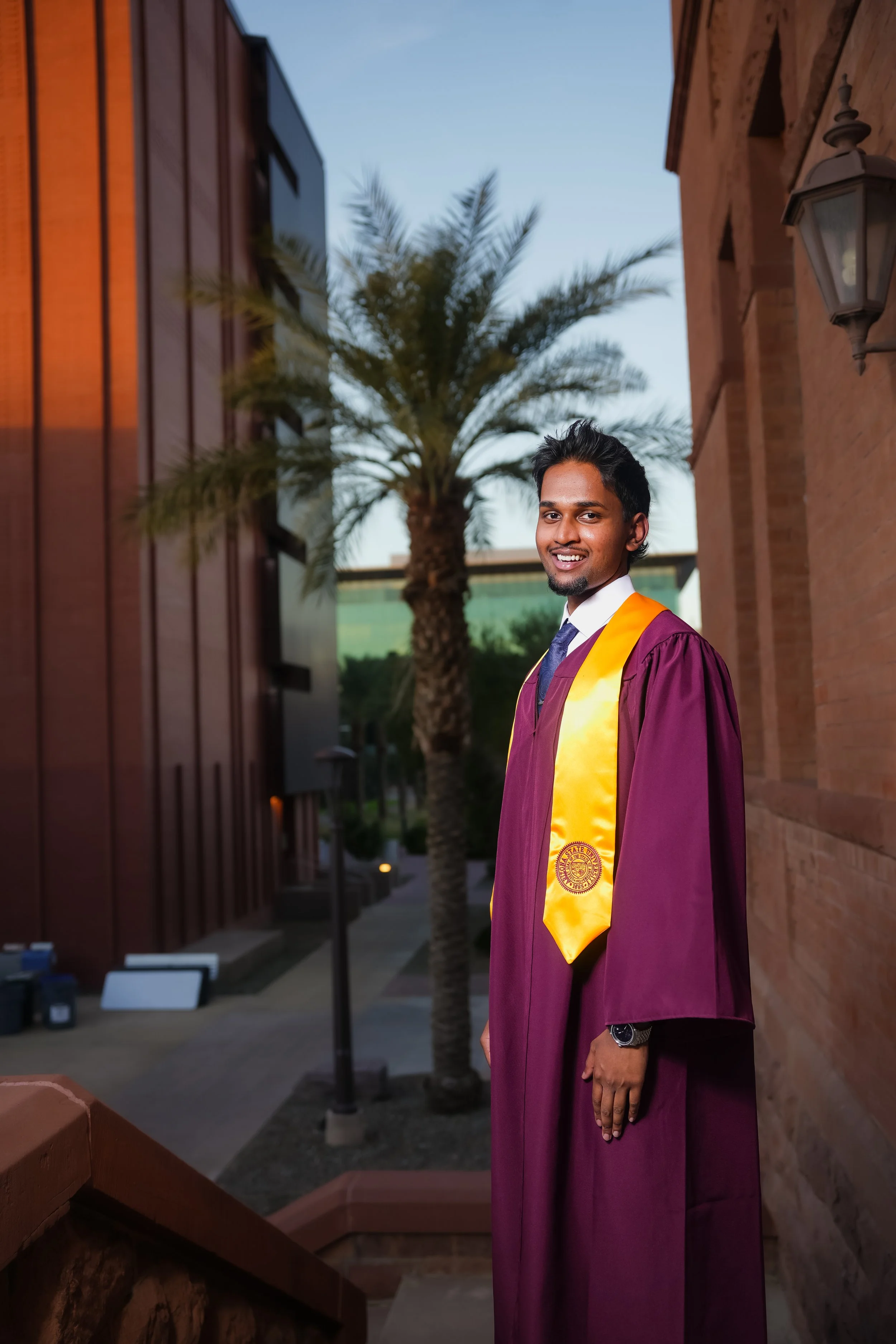 Arizona State University Graduate at Old Main