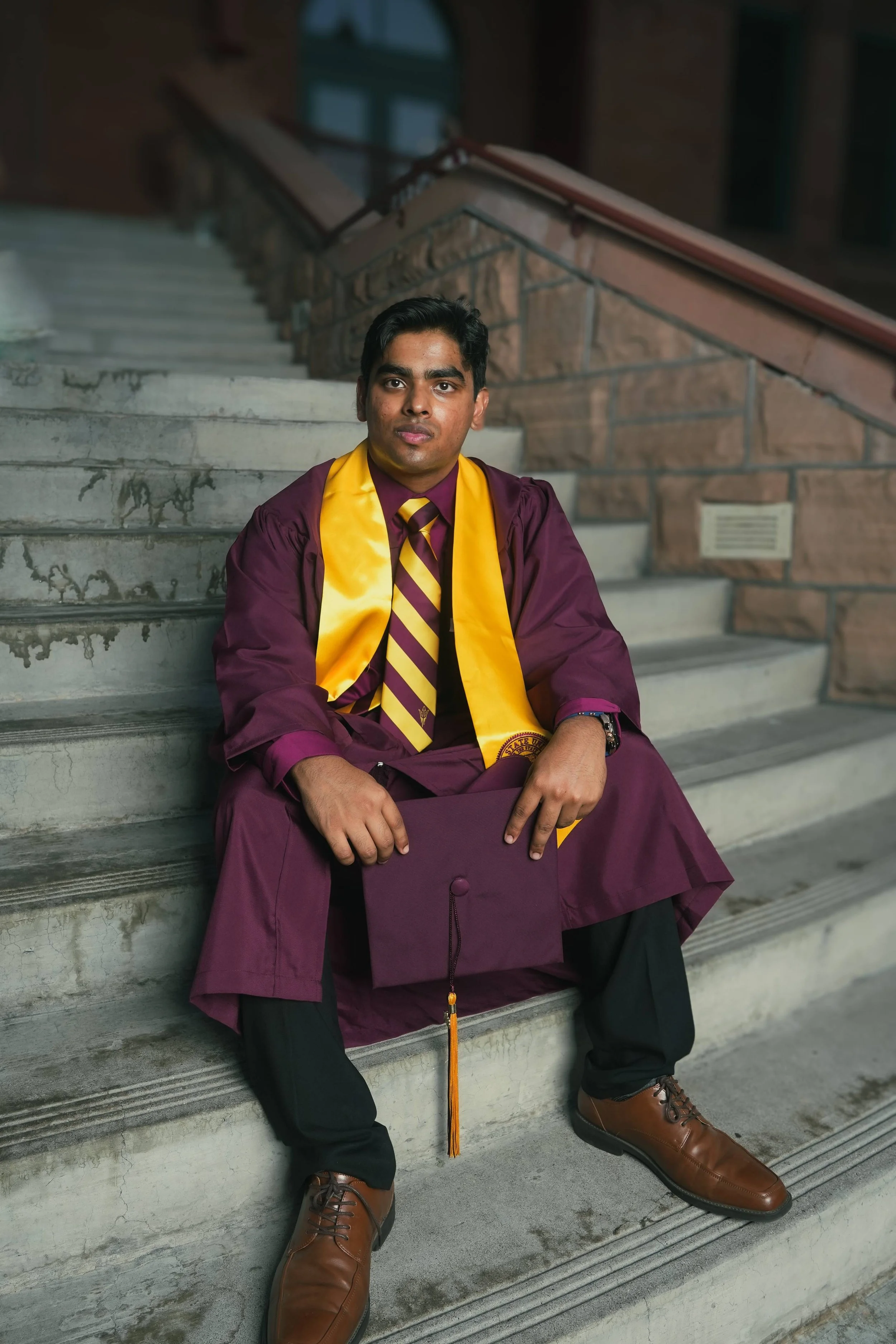 Arizona State University Graduate at Old Main