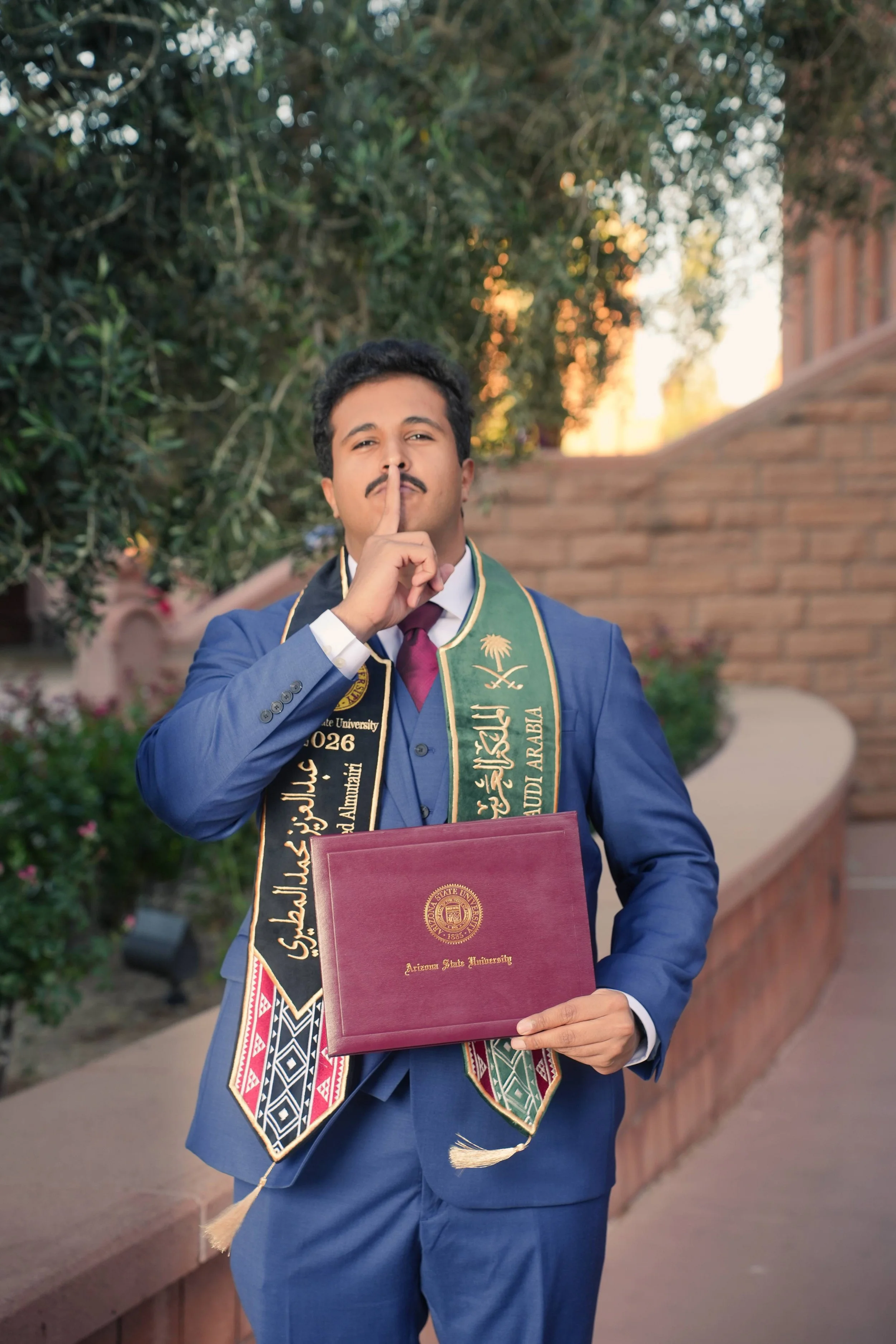 Arizona State University Graduate at Old Main
