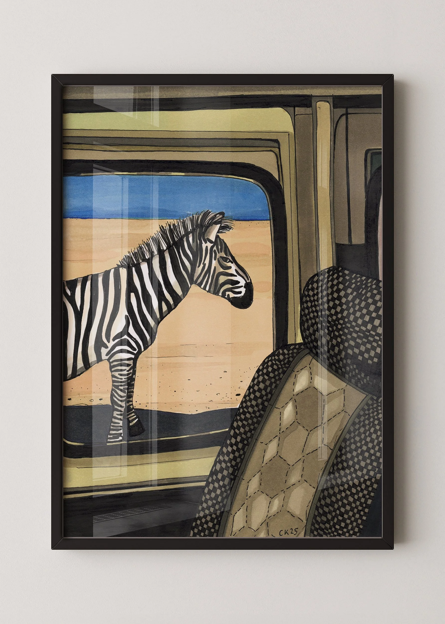 Le Safari | Oeuvre originale