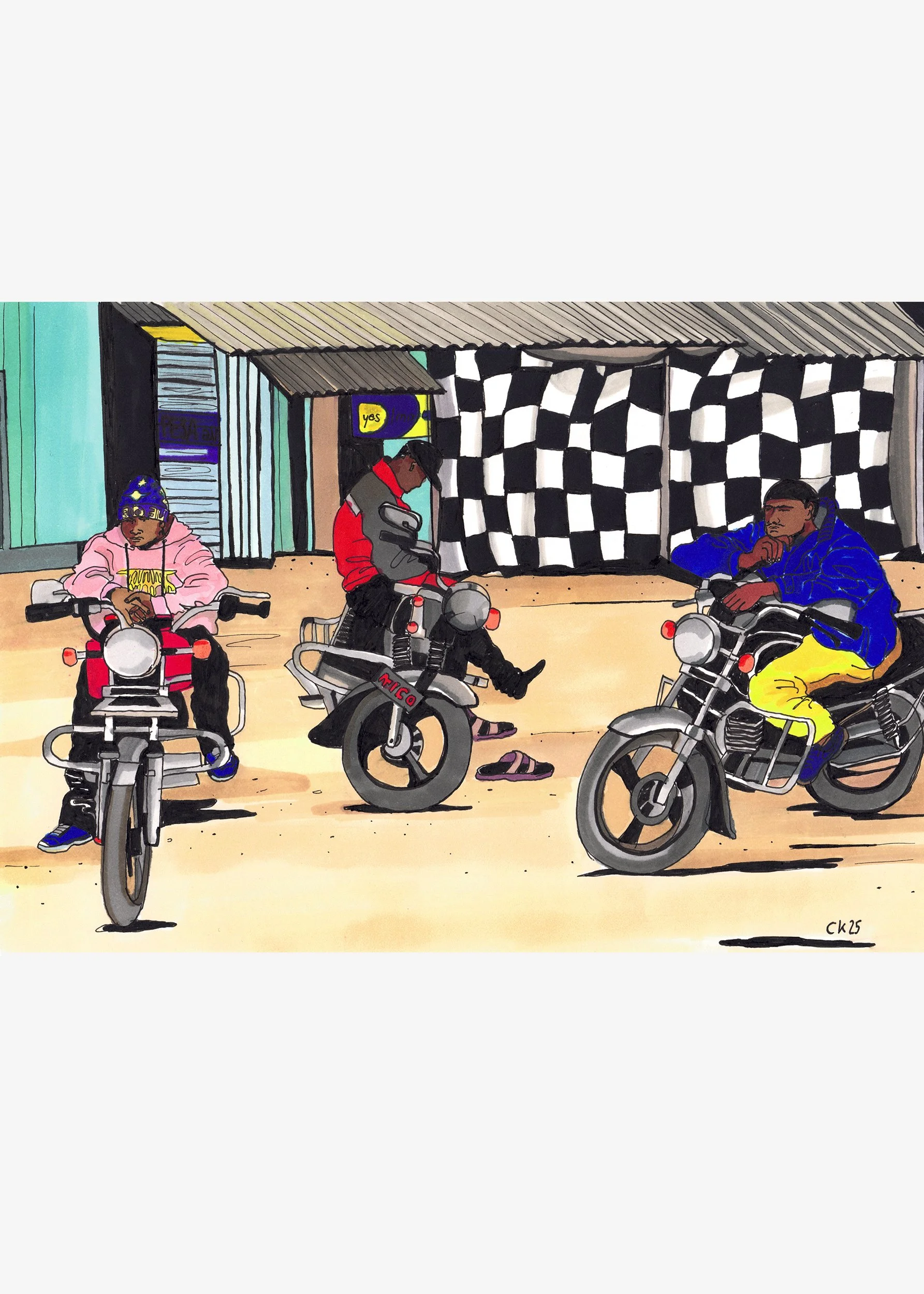 groupe-hommes-motos-tanzanie_encre-alcool_2025_cecile-krahenbuhl_illustration-2-web.jpg