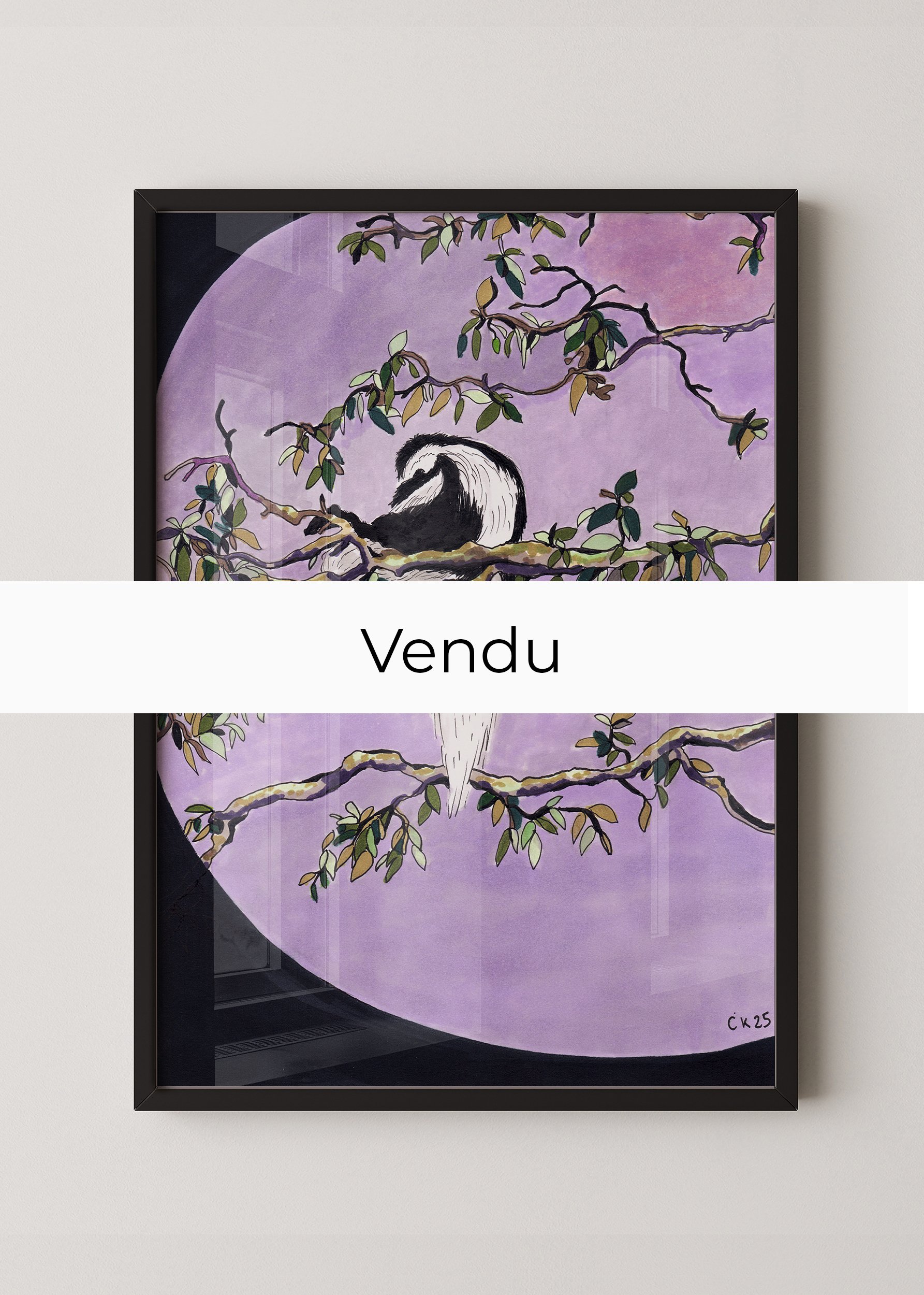 L'oiseau-singe | Oeuvre originale